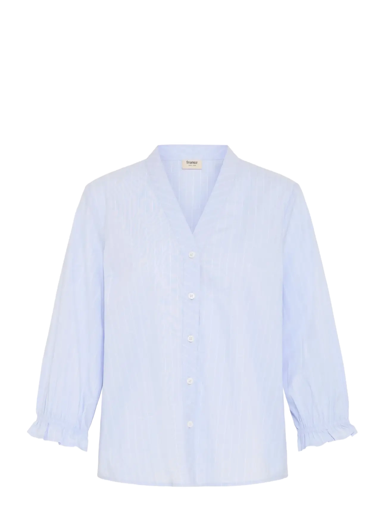 Fransa FRZANE SH 2 - Fransa - HYDRANGEA STRIPE / blue