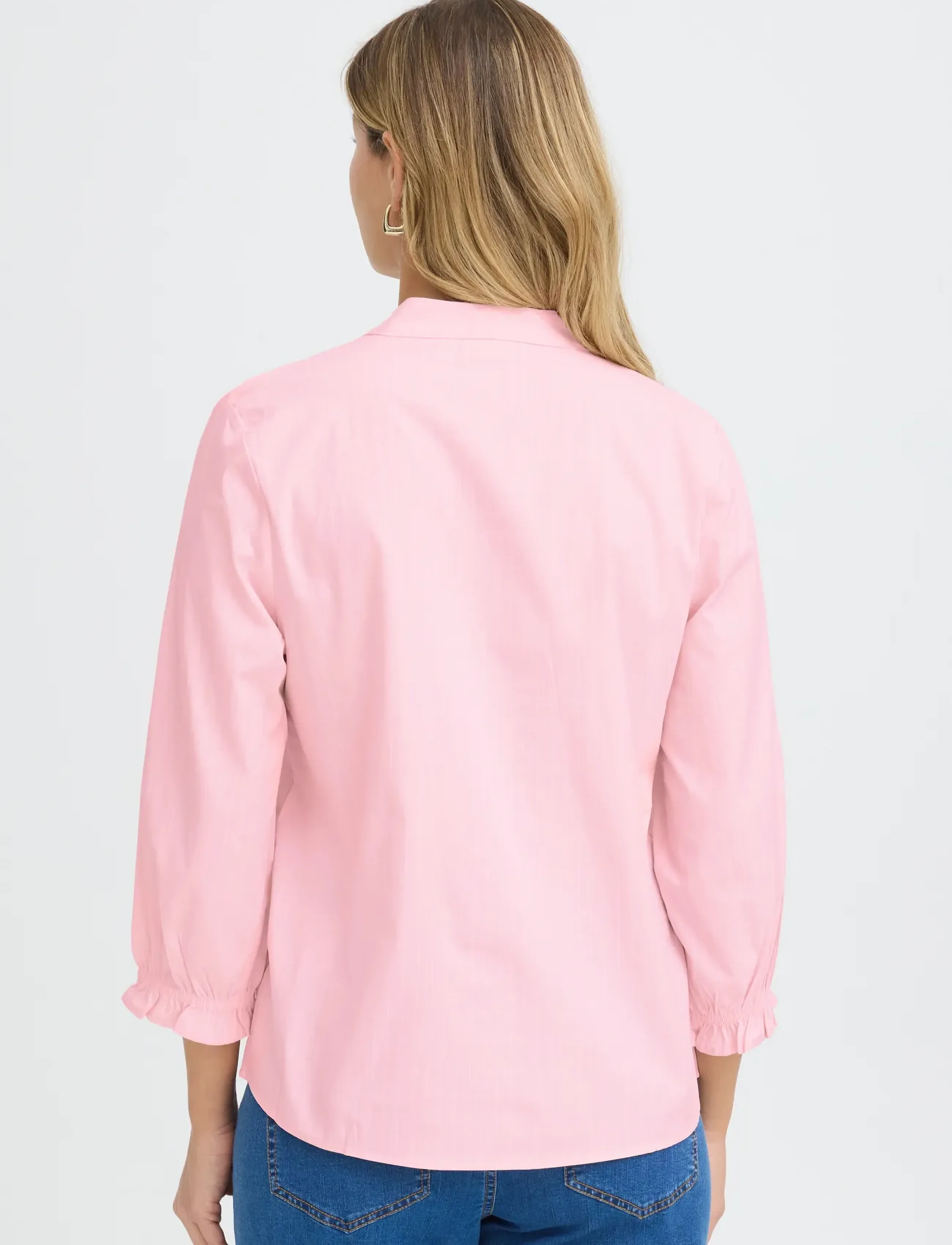 Fransa - FRZANE SH 2 - pikkade varrukatega särgid - lotus w. white stripe - 4