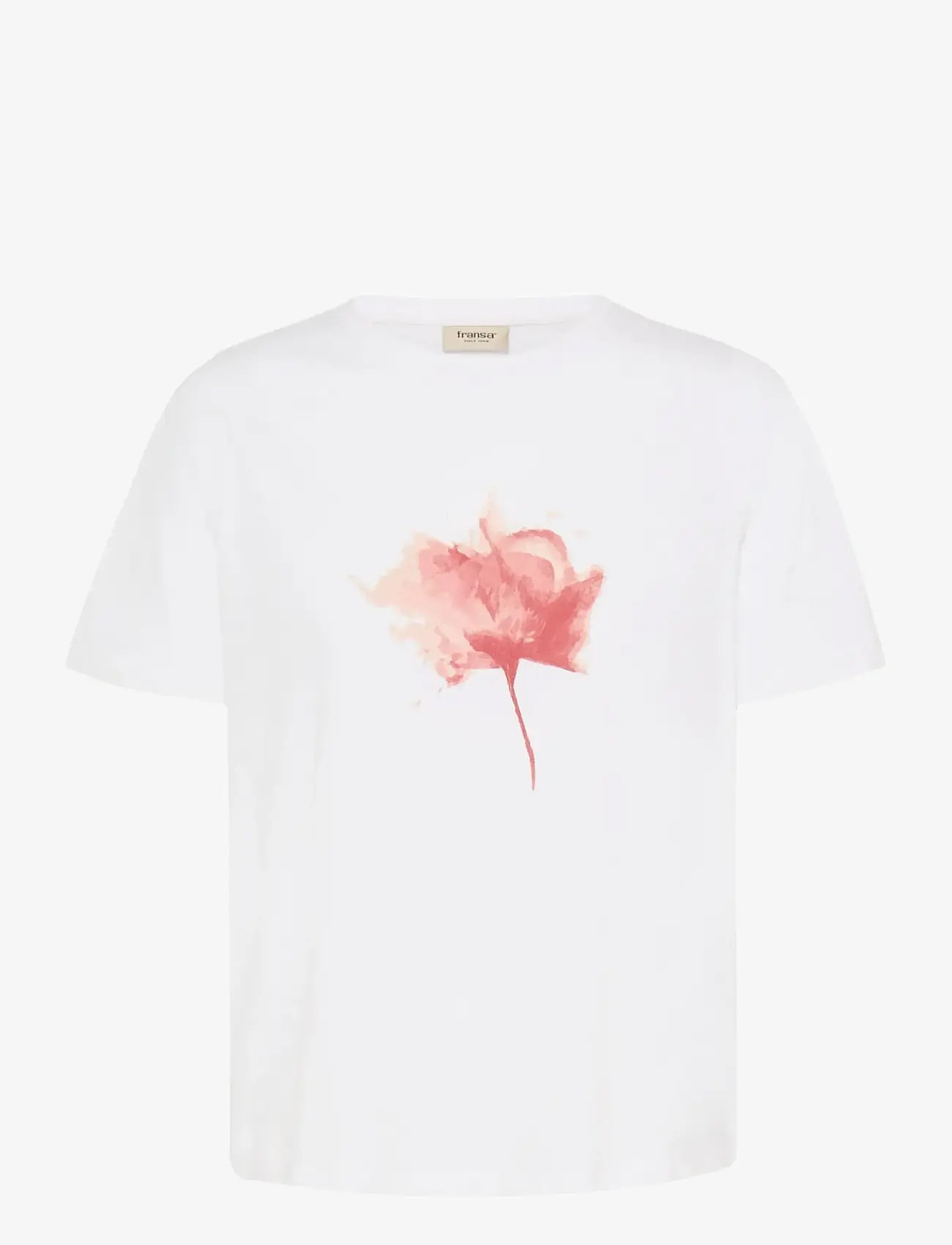 Fransa - FRFRANCESCA TEE 1 - t-shirts - lotus flower - 1