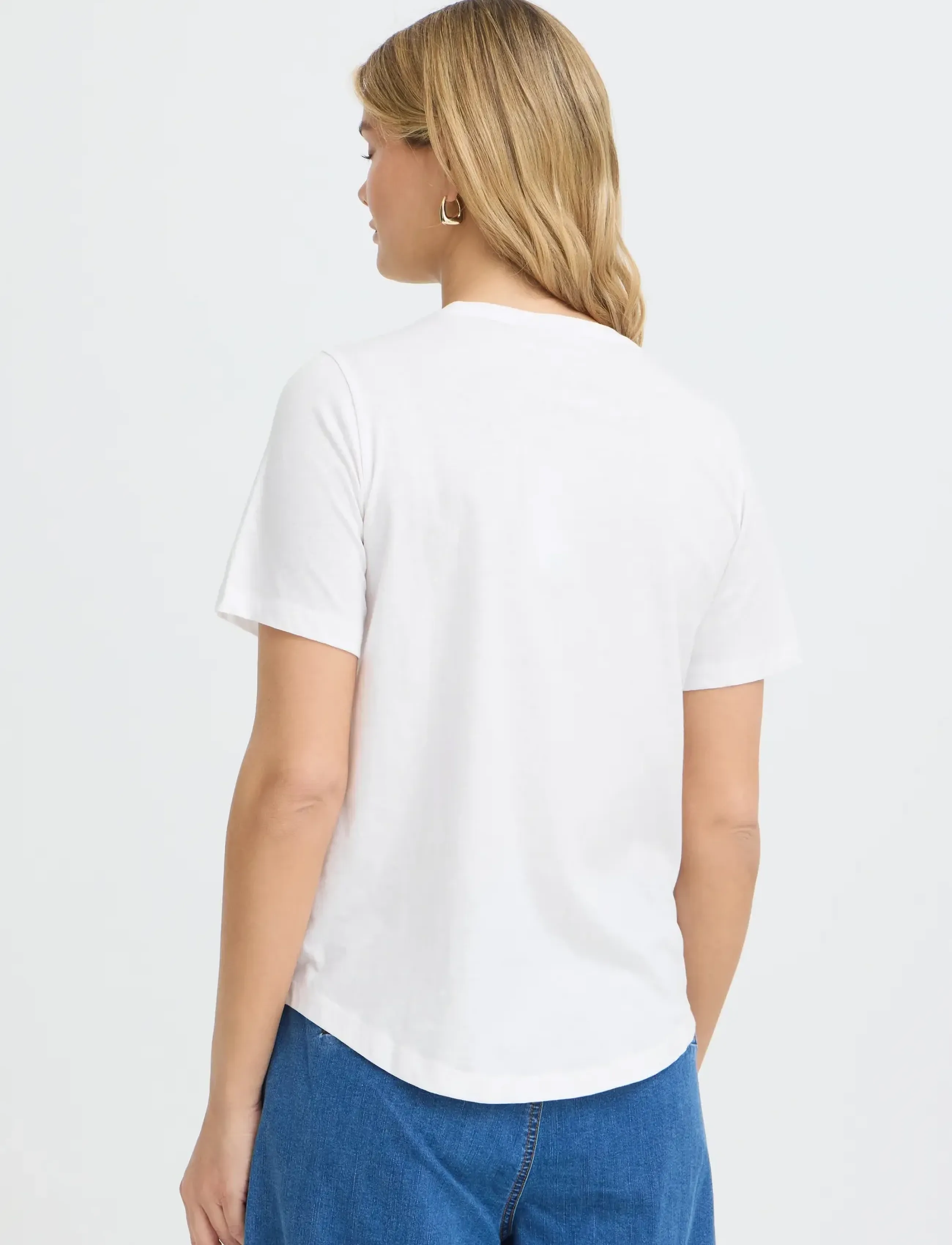 Fransa - FRFRANCESCA TEE 1 - marškinėliai - lotus flower - 5