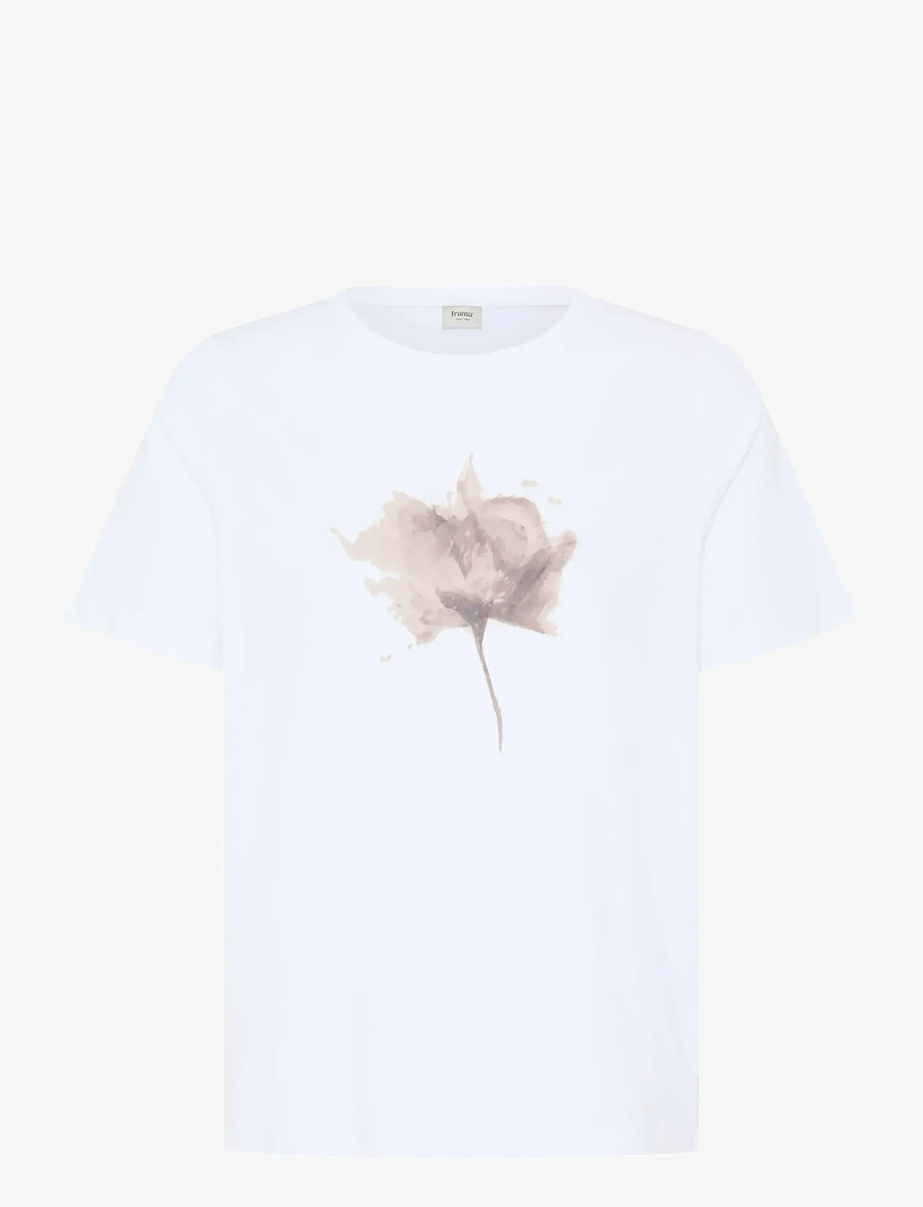 Fransa - FRFRANCESCA TEE 1 - t-shirts - savannah tann flower - 1