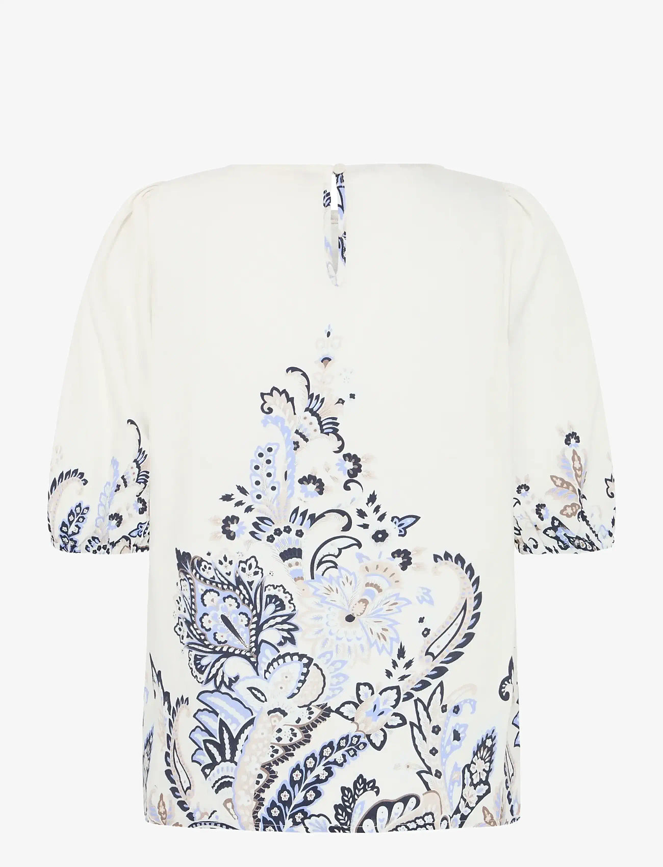 Fransa - FRADARA BL 4 - lühikeste varrukatega pluusid - blue paisley - 1