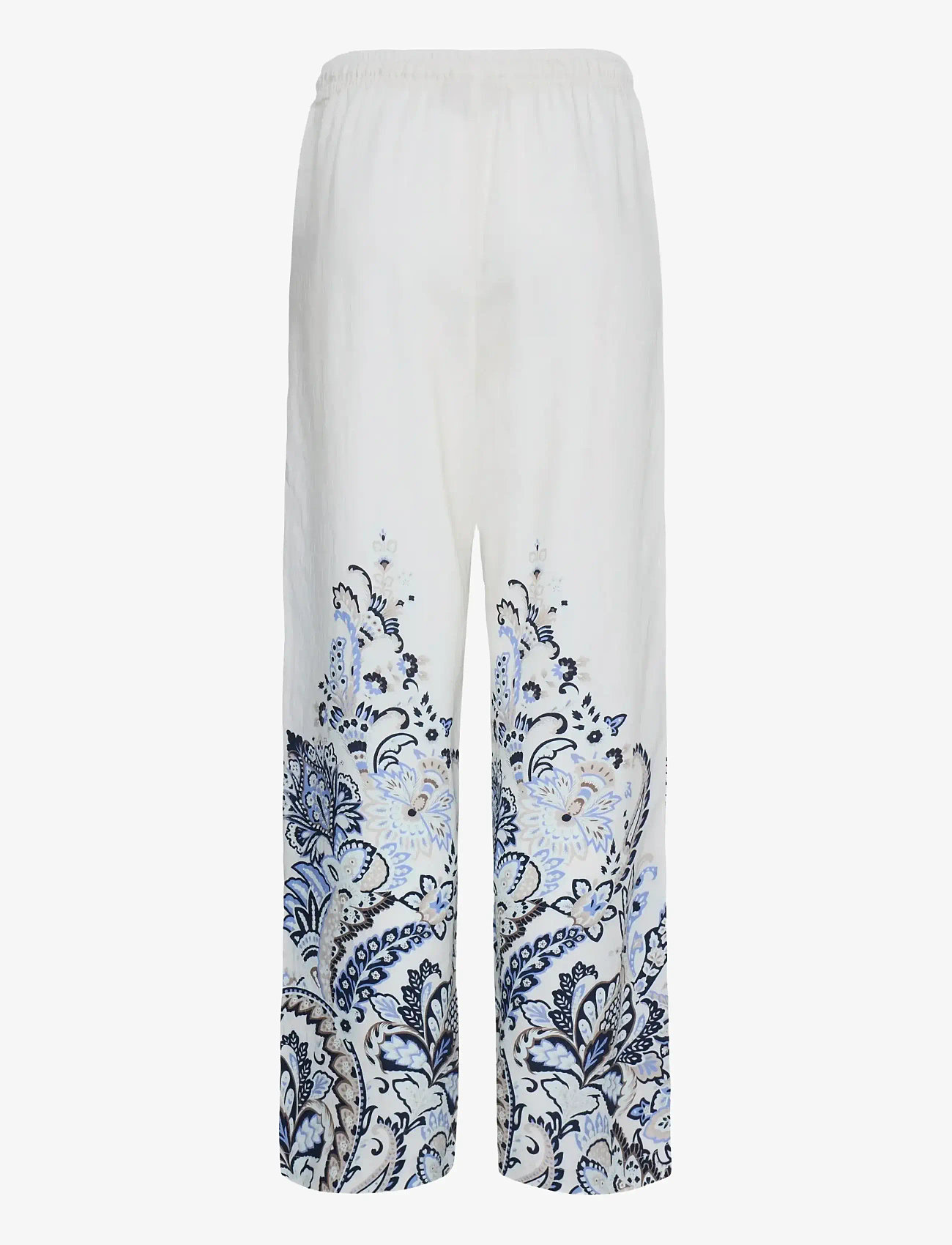 Fransa - FRADARA PA 1 - straight leg hosen - blue paisley - 2