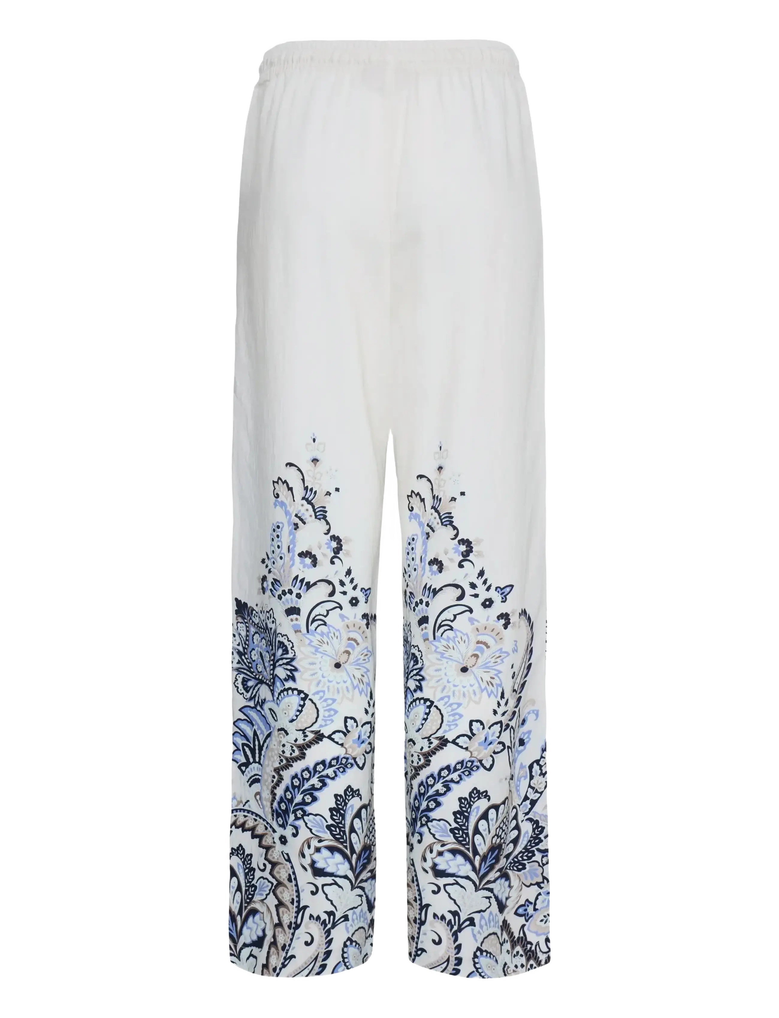 Fransa - FRADARA PA 1 - tiesaus kirpimo kelnės - blue paisley - 2