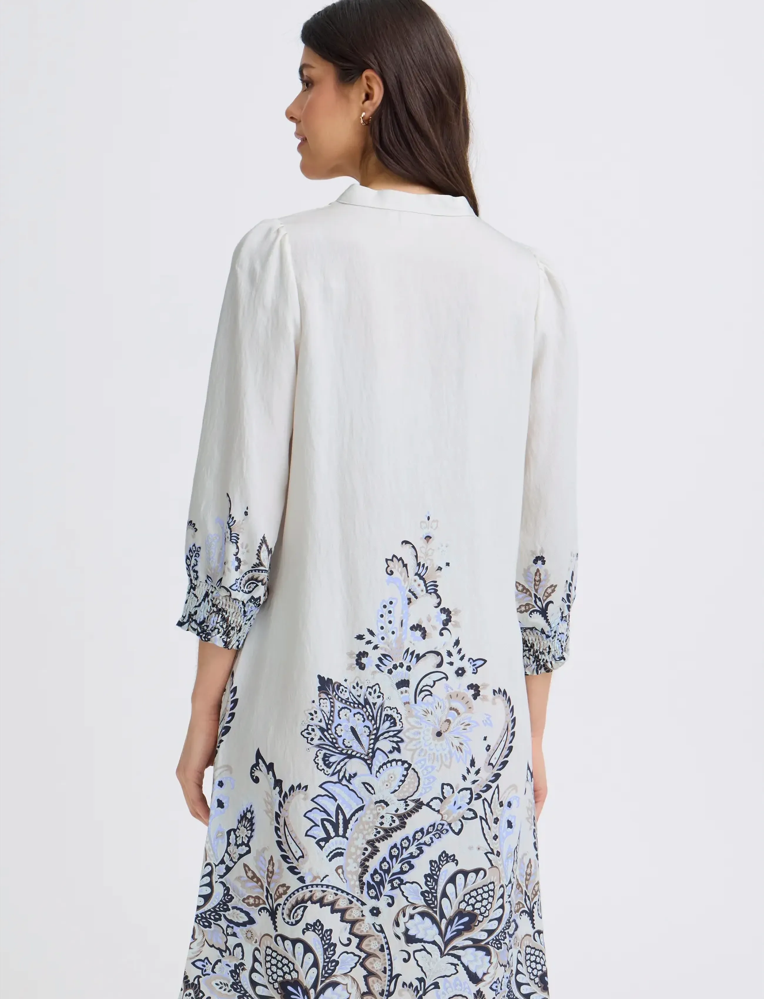 Fransa - FRADARA DR 2 - sommerkjoler - blue paisley - 4