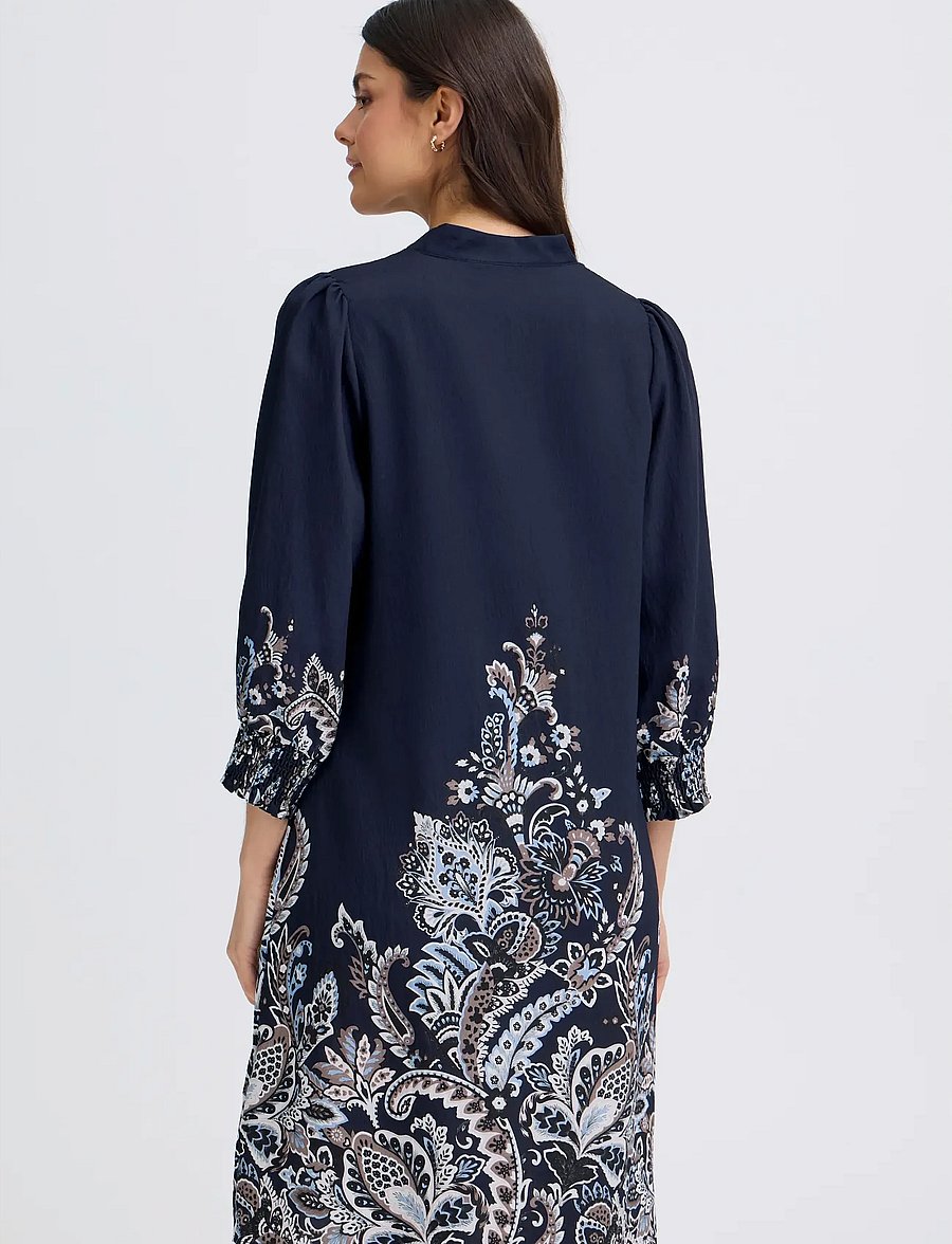 Fransa - FRADARA DR 2 - sommerkleider - navy blazer paisley - 4
