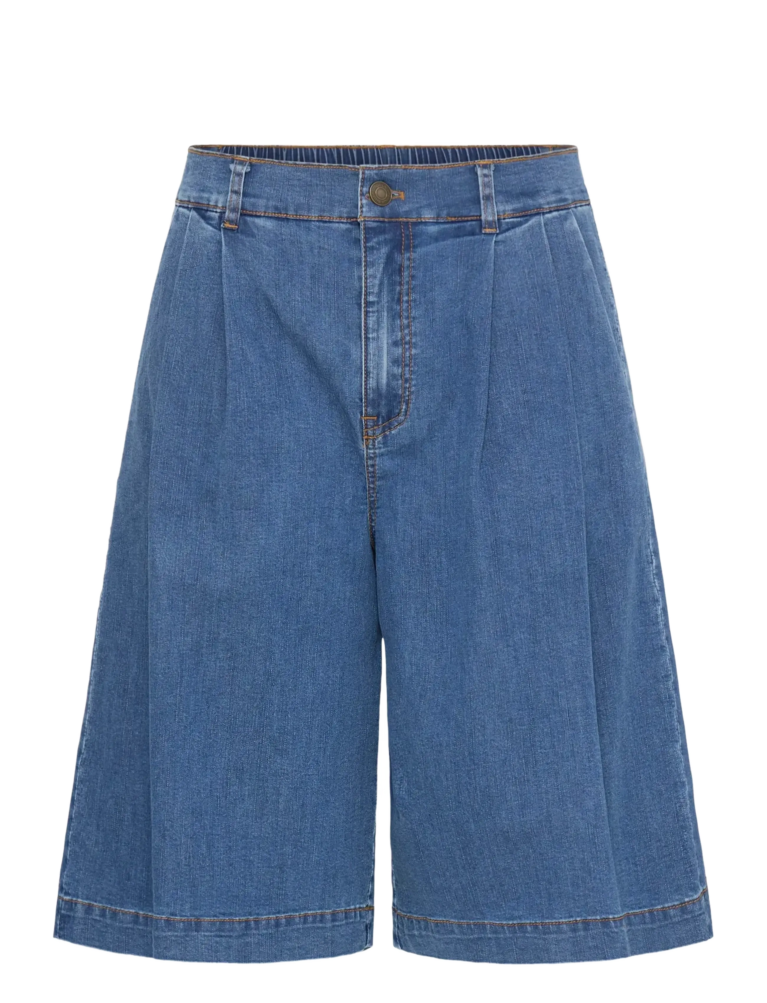 Fransa FRCHICAGO SHO 1 - Lühikesed püksid - MID BLUE DENIM / blue