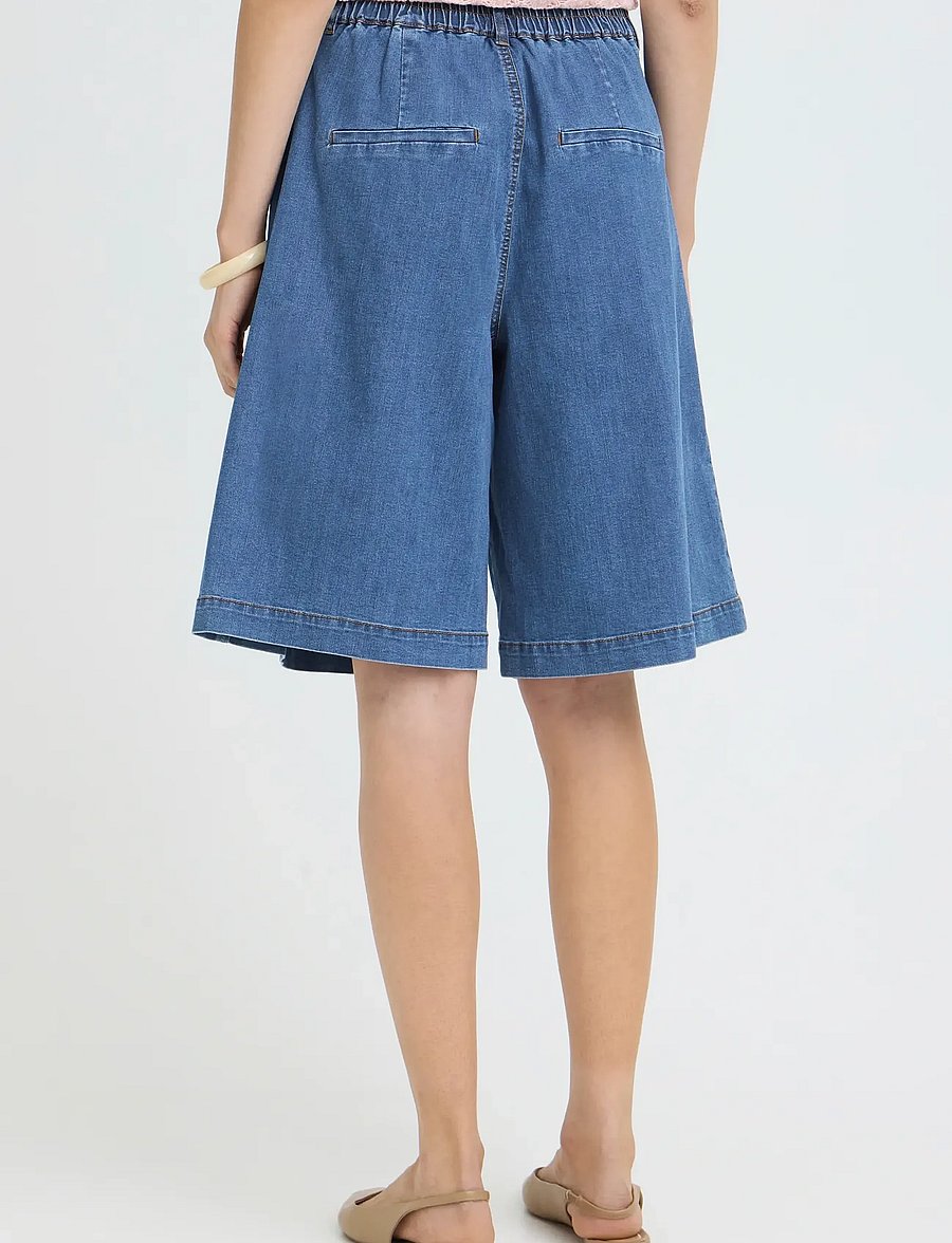 Fransa - FRCHICAGO SHO 1 - lühikesed teksapüksid - mid blue denim - 5