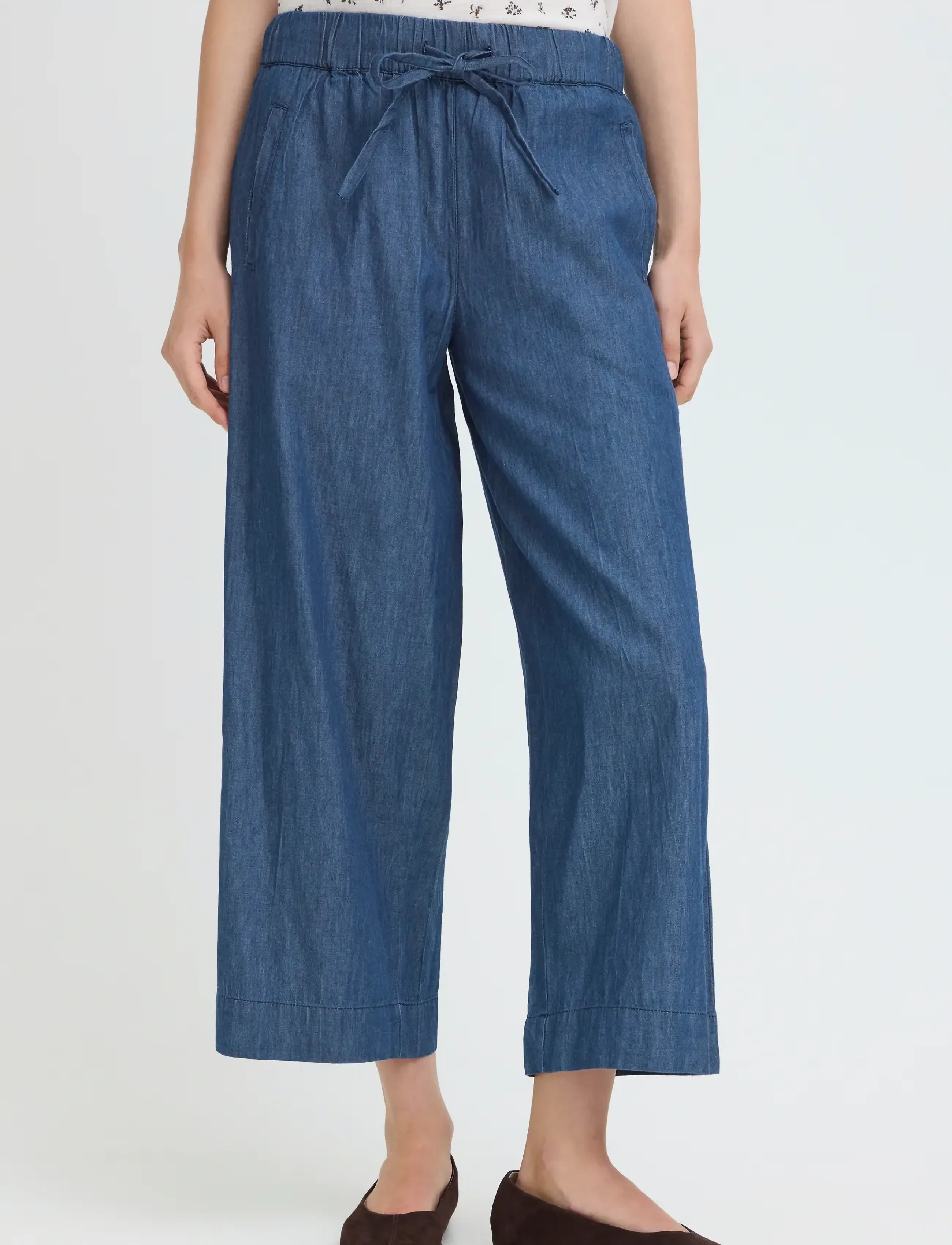 Fransa - FRLARISSA PA 3 - culottes - mid blue denim - 3