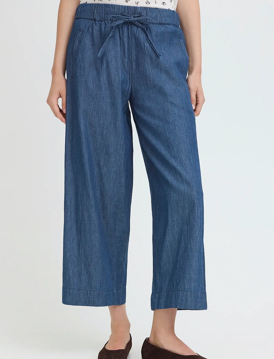 Fransa - FRLARISSA PA 3 - culottes - mid blue denim - 3