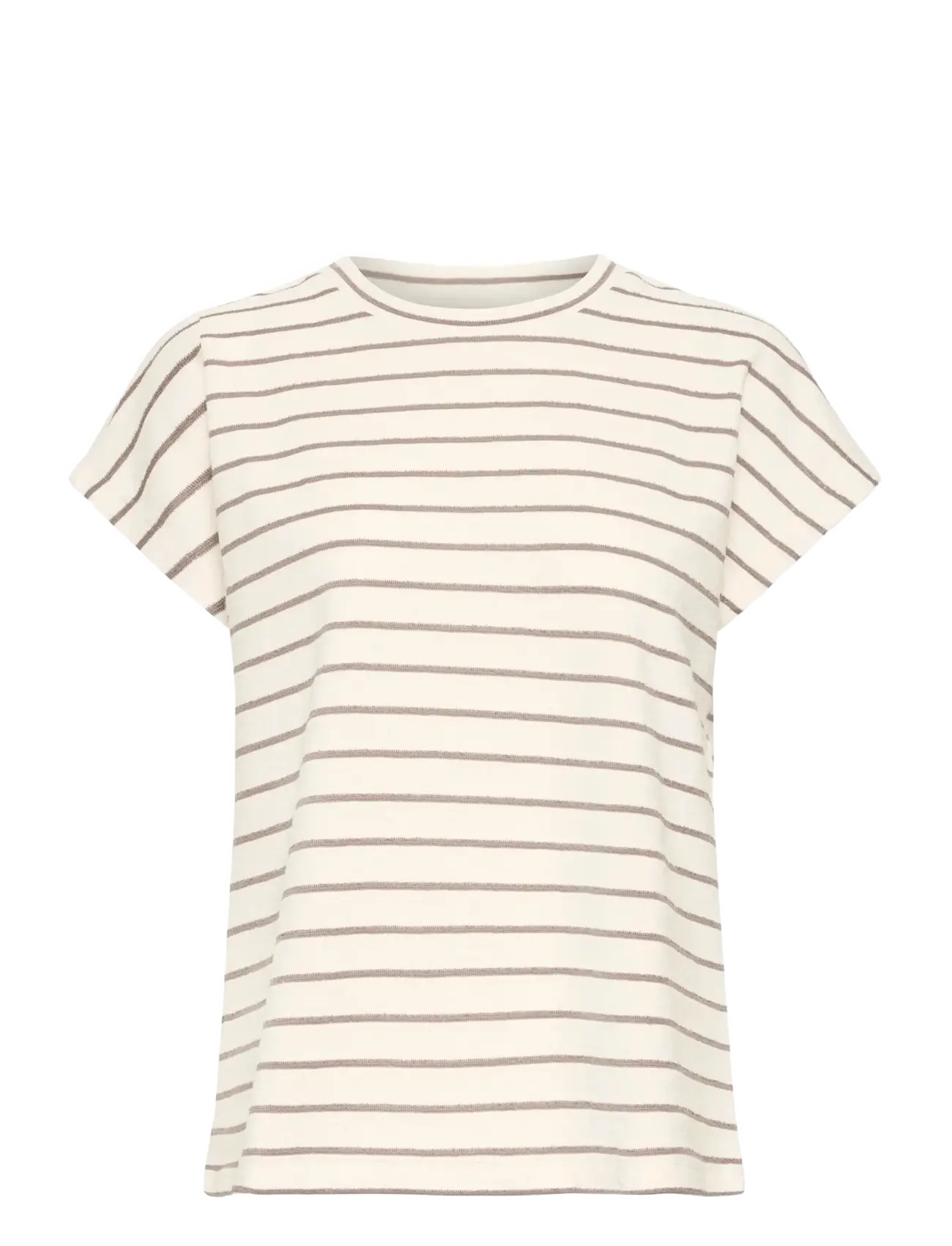 Fransa FRFAUNA TEE 1 - T-shirts & Tops - MOUNTAIN STRIPE / cream