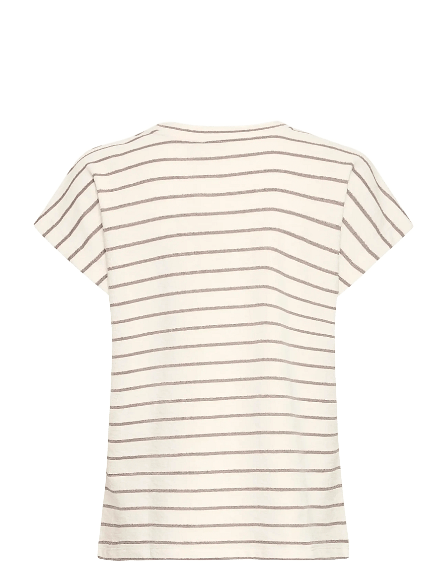 Fransa - FRFAUNA TEE 1 - t-shirts - mountain stripe - 2