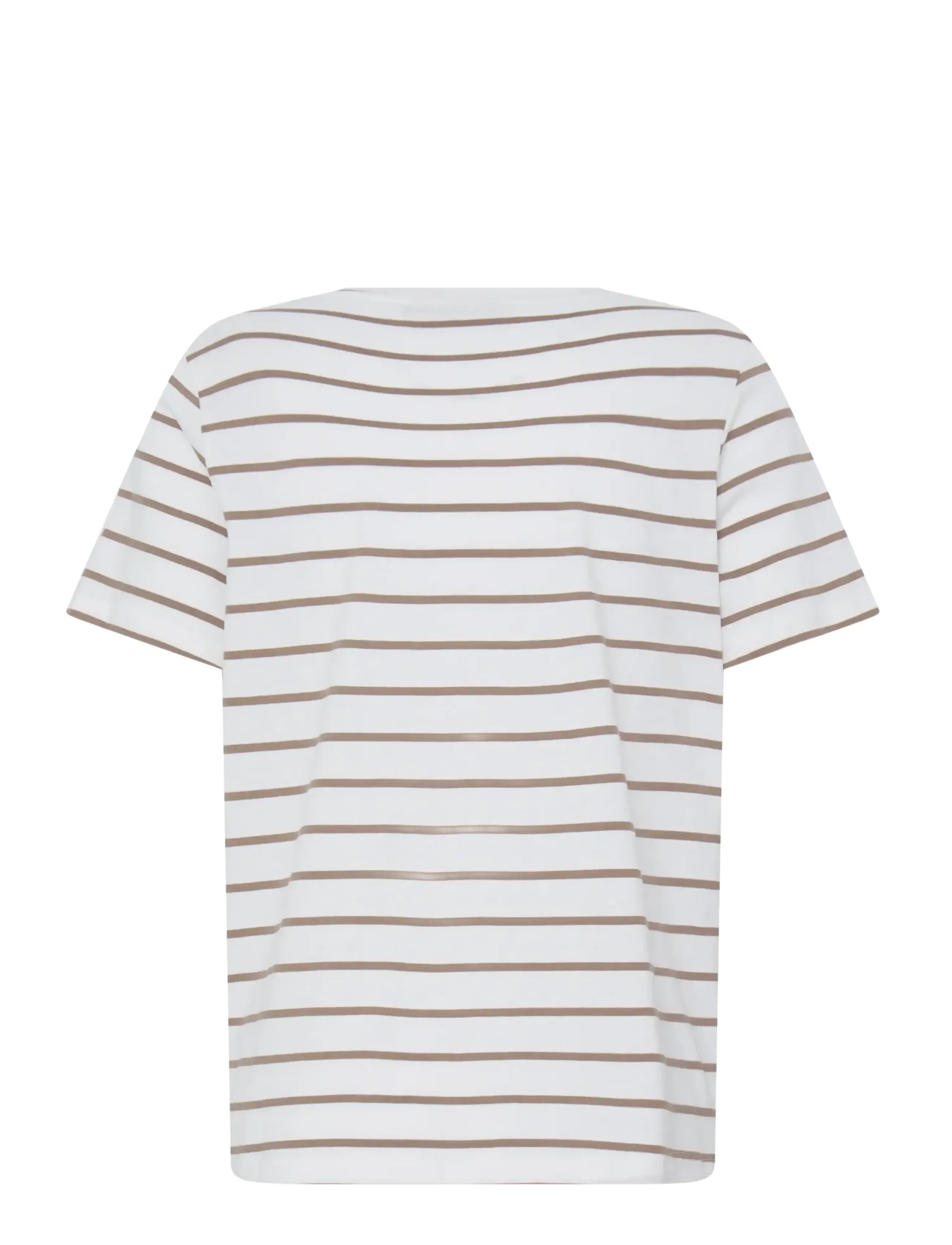 Fransa - FRTIANA TEE 1 - t-shirts - mountain stripe avocado - 2