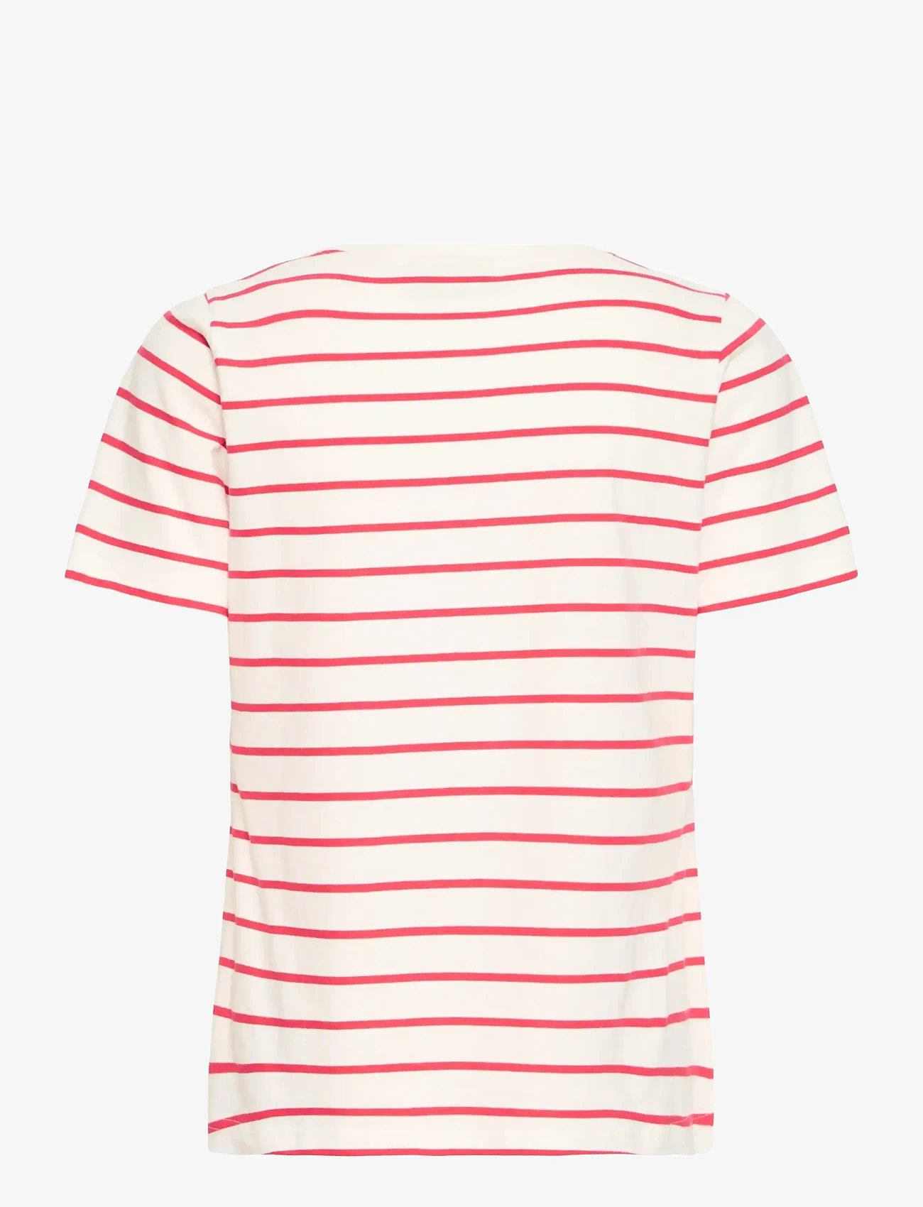 Fransa - FRTIANA TEE 1 - t-shirts - v. pink stripe cherrys - 2