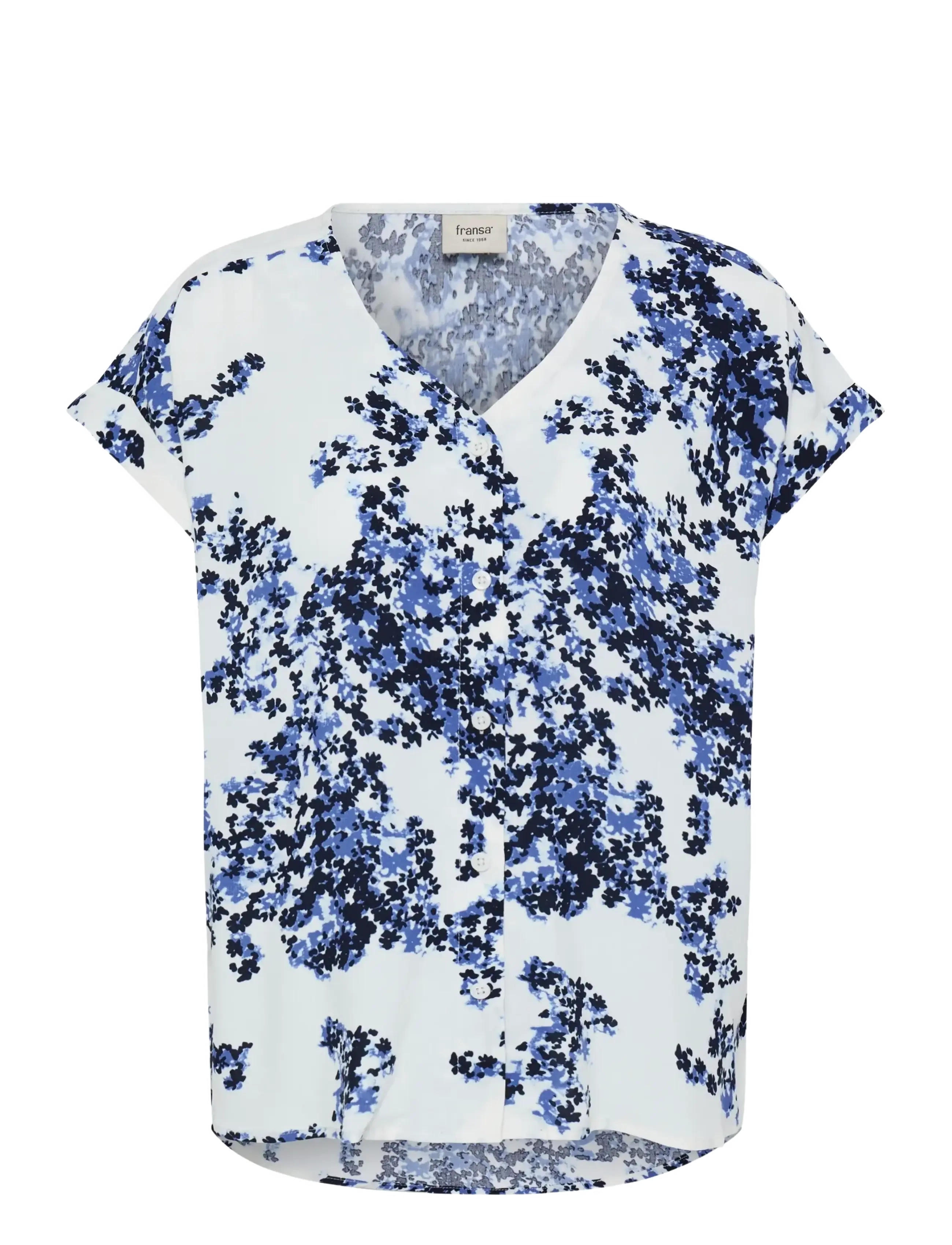 Fransa FRHEAT BL 3 - Odzież - SOFT PETALS NOUVEAN NAVY / blue