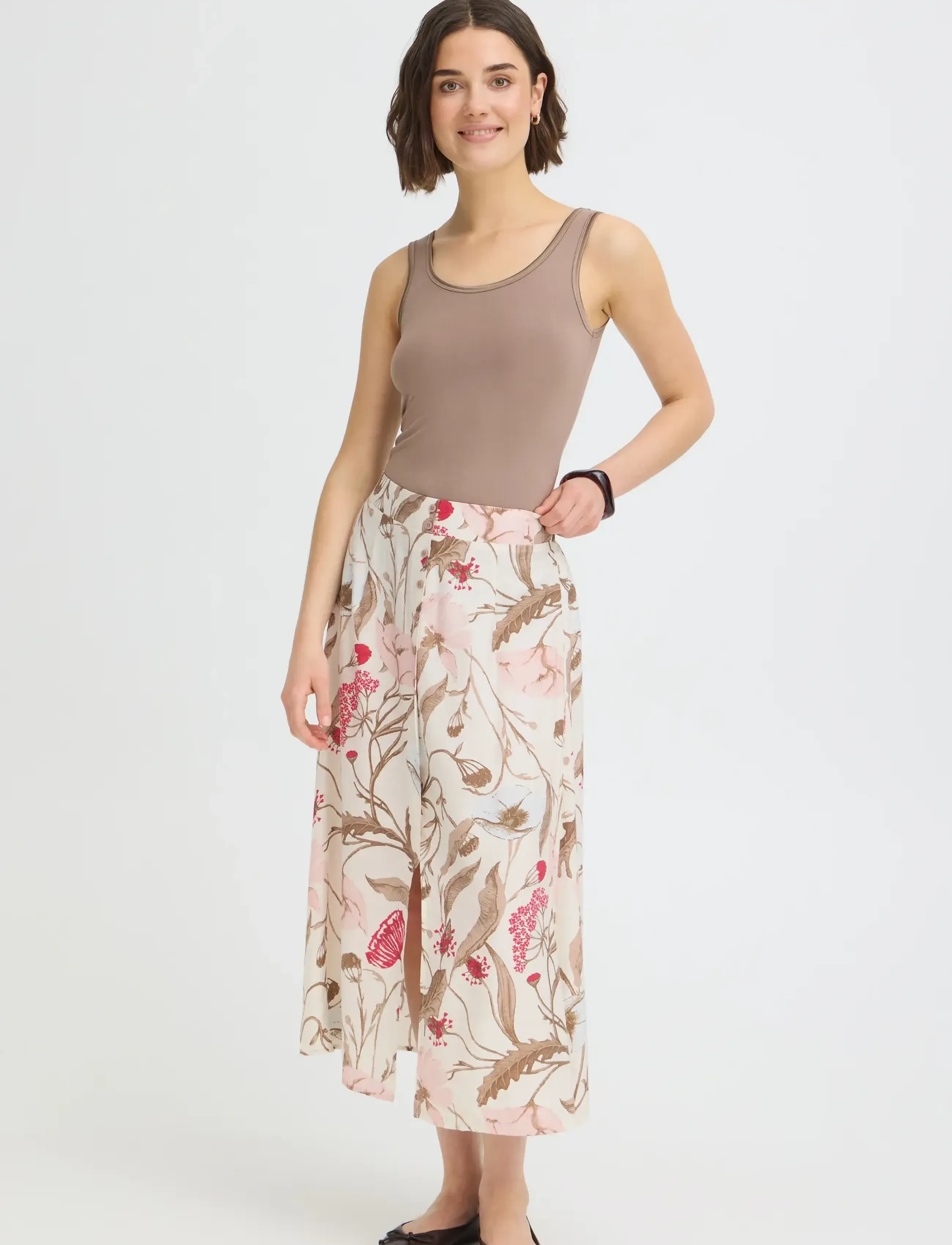 Fransa FRARIANA SK 2 - Hameet - SAVANNAH FLORAL / cream