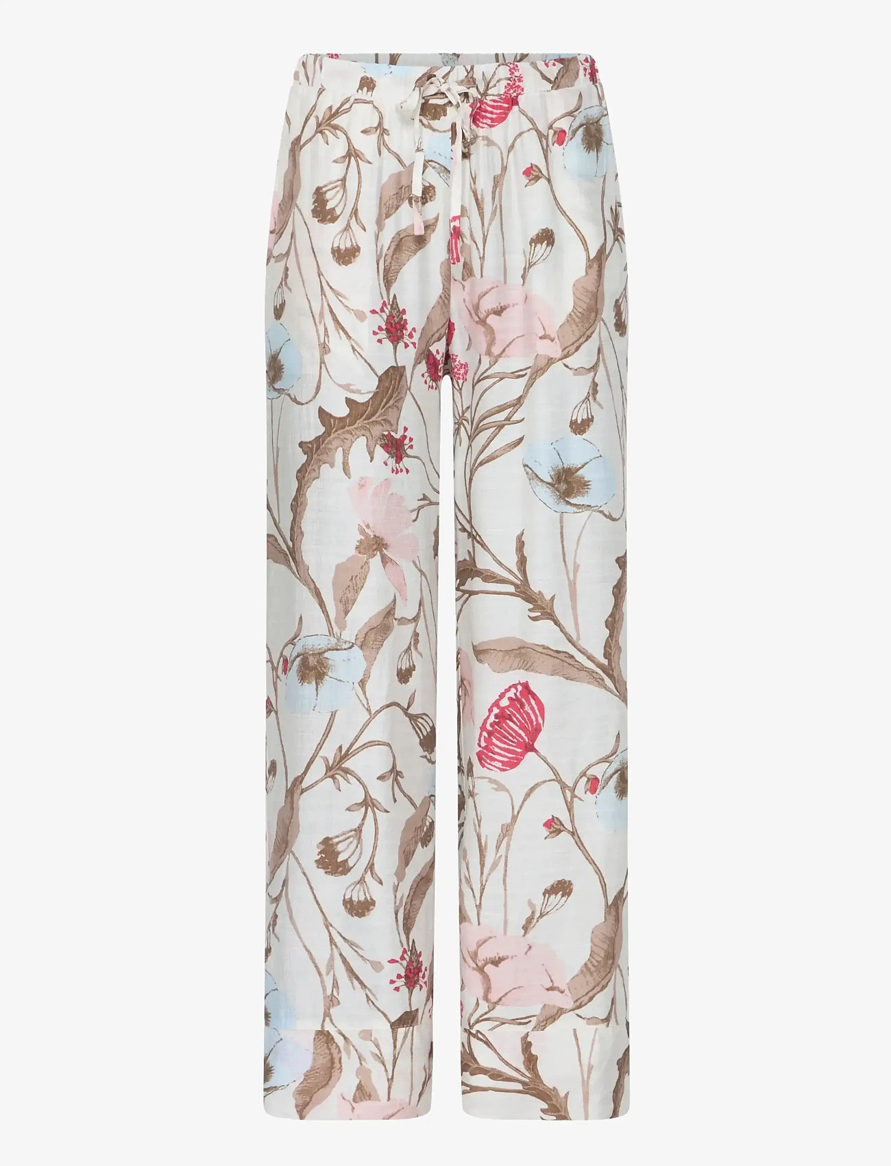 Fransa - FRARIANA PA 5 - bukser med lige ben - savannah floral - 1