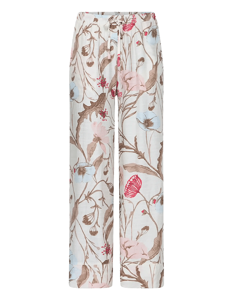 Fransa - FRARIANA PA 5 - straight leg hosen - savannah floral - 1