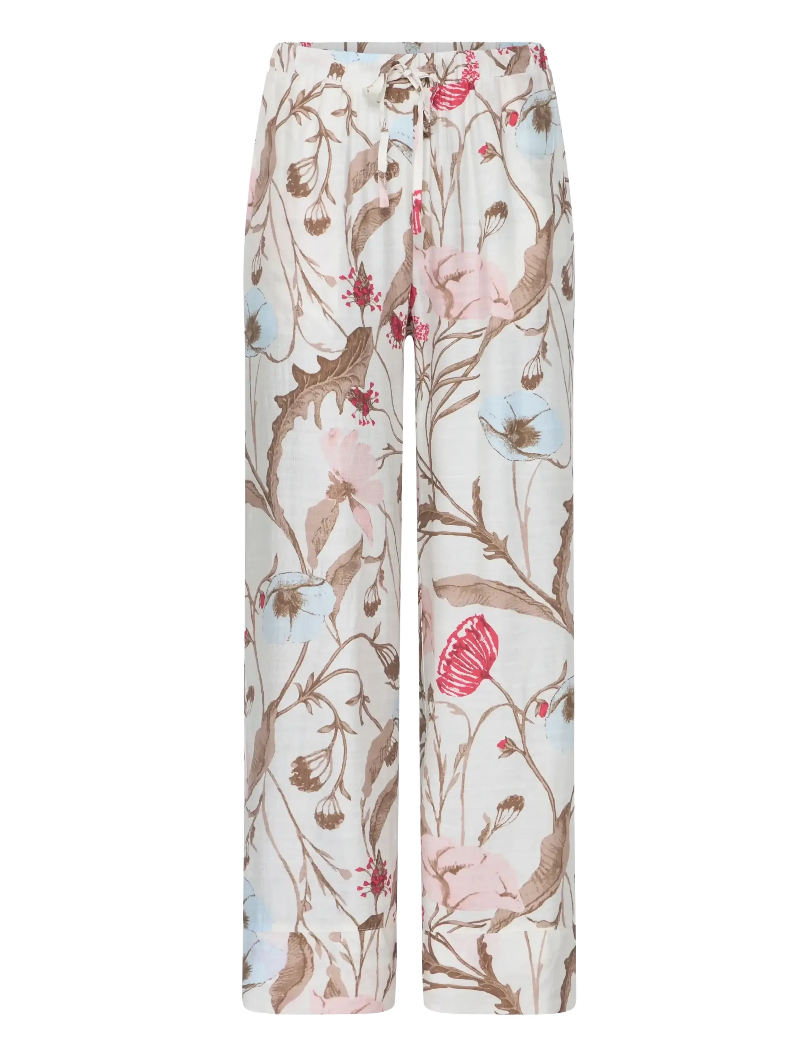 Fransa - FRARIANA PA 5 - straight leg hosen - savannah floral - 1