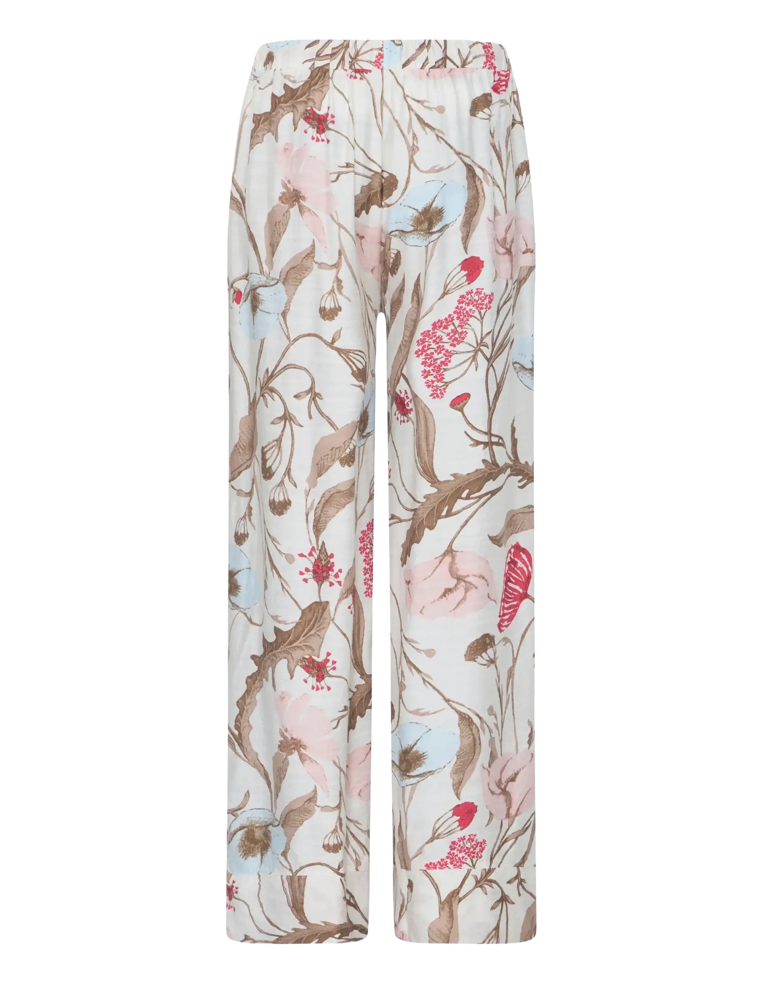 Fransa - FRARIANA PA 5 - straight leg hosen - savannah floral - 2