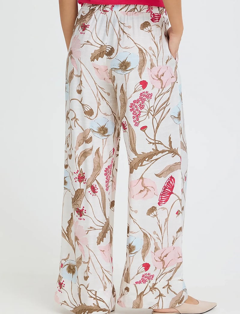 Fransa - FRARIANA PA 5 - straight leg hosen - savannah floral - 4