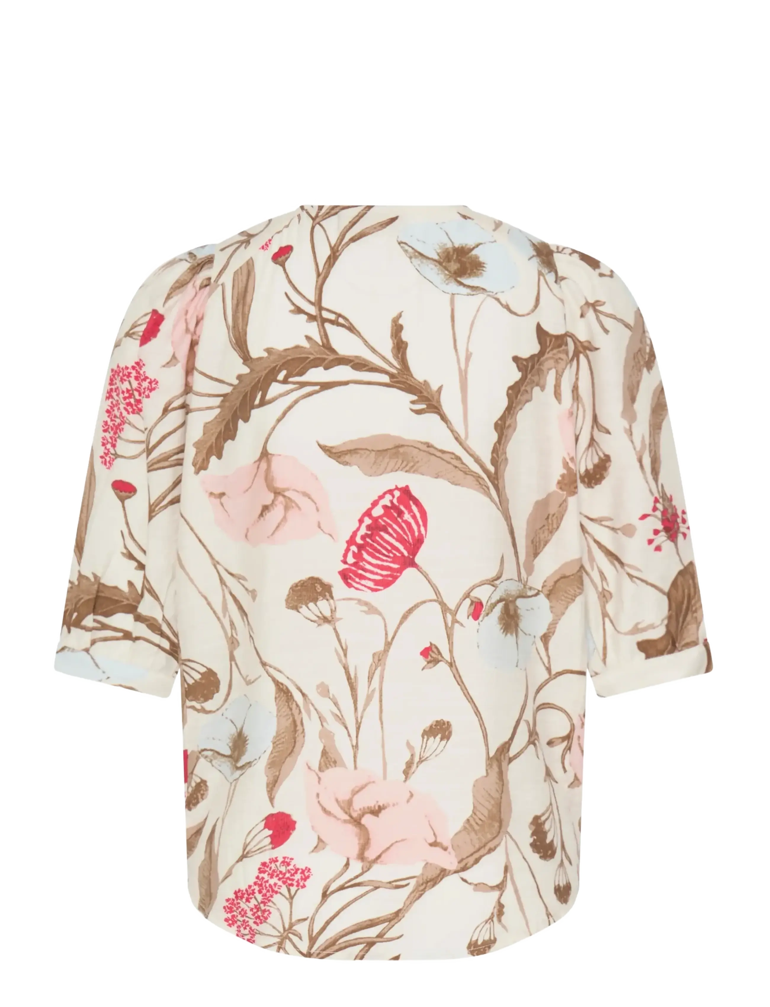 Fransa - FRARIANA SH 10 - kurzärmelige blusen - savannah floral - 2