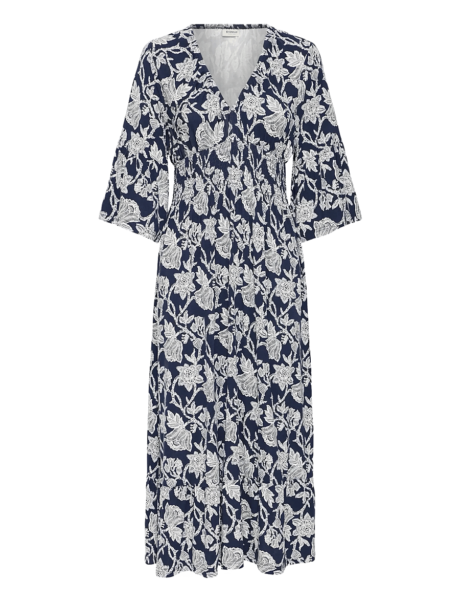 Fransa - FRAMY DR 3 - sommarklänningar - s. bloom navy - 1