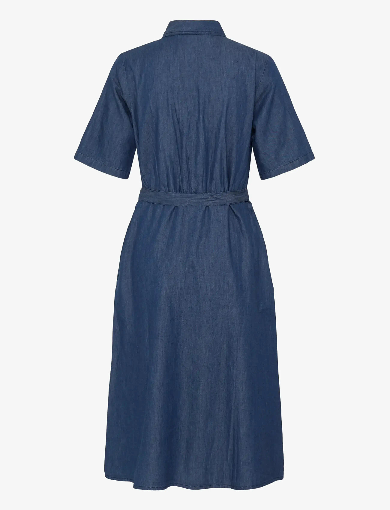 Fransa - FRLARISSA DR 6 - sommarklänningar - mid blue denim - 2