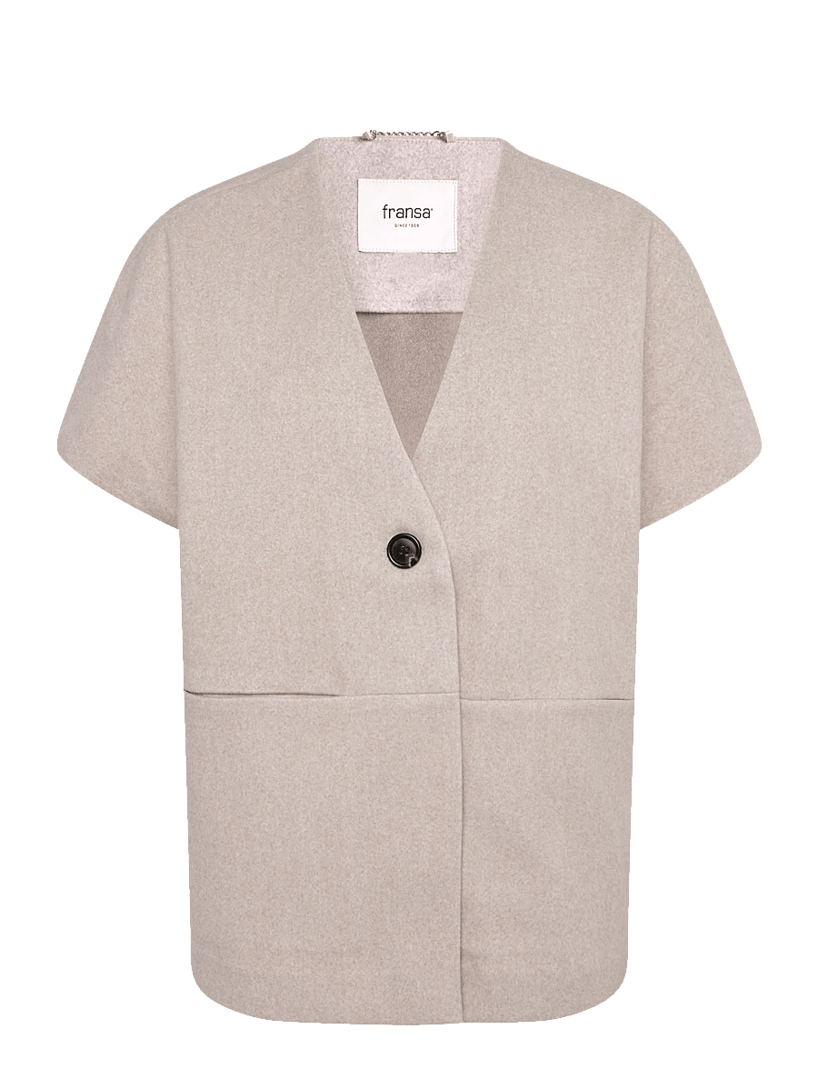 Fransa - FRAMELIE WA 1 - single breasted blazers - oatmeal melange - 0