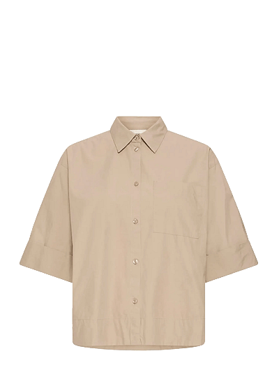 Fransa FRGITI SH 1 - Blusen & Hemden - SAVANNAH TAN / beige