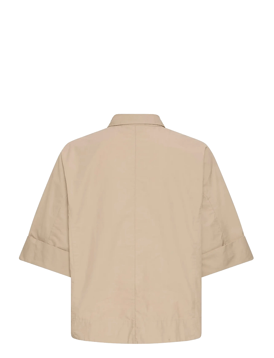 Fransa - FRGITI SH 1 - kurzärmlige hemden - savannah tan - 2