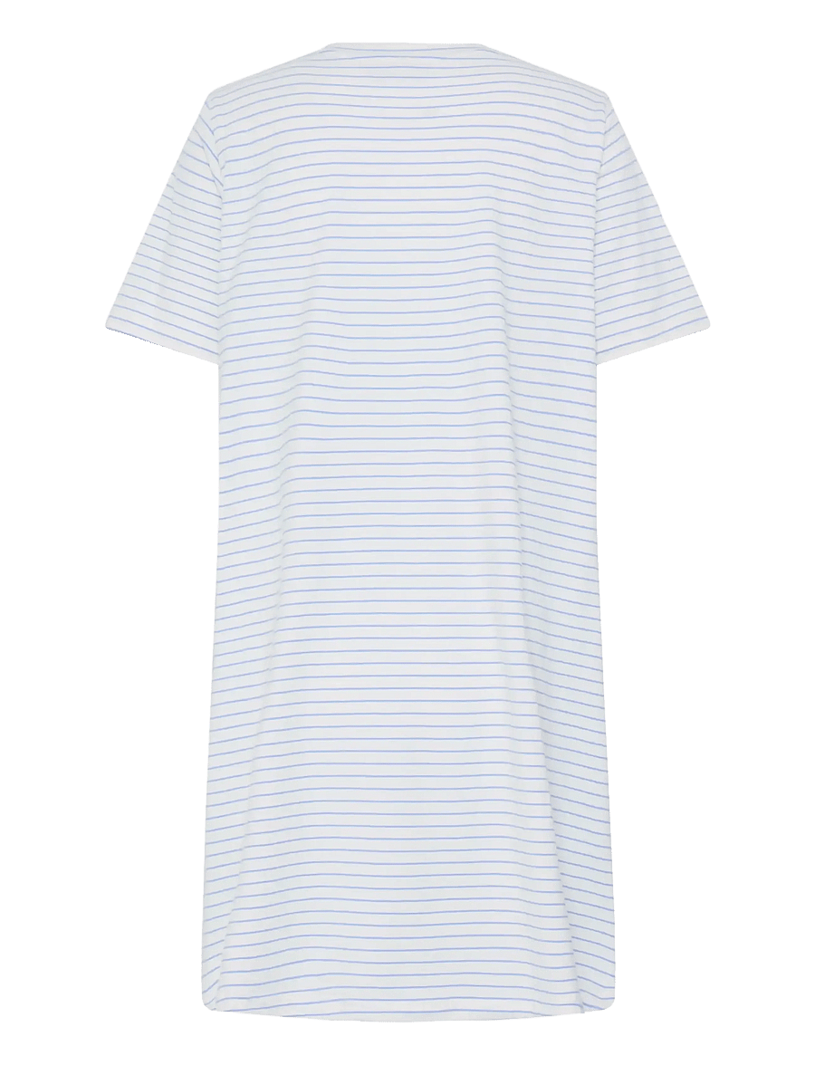 Fransa - FRFEBA DR 1 - vabaaja kleidid - white w. hydrangea stripe - 2