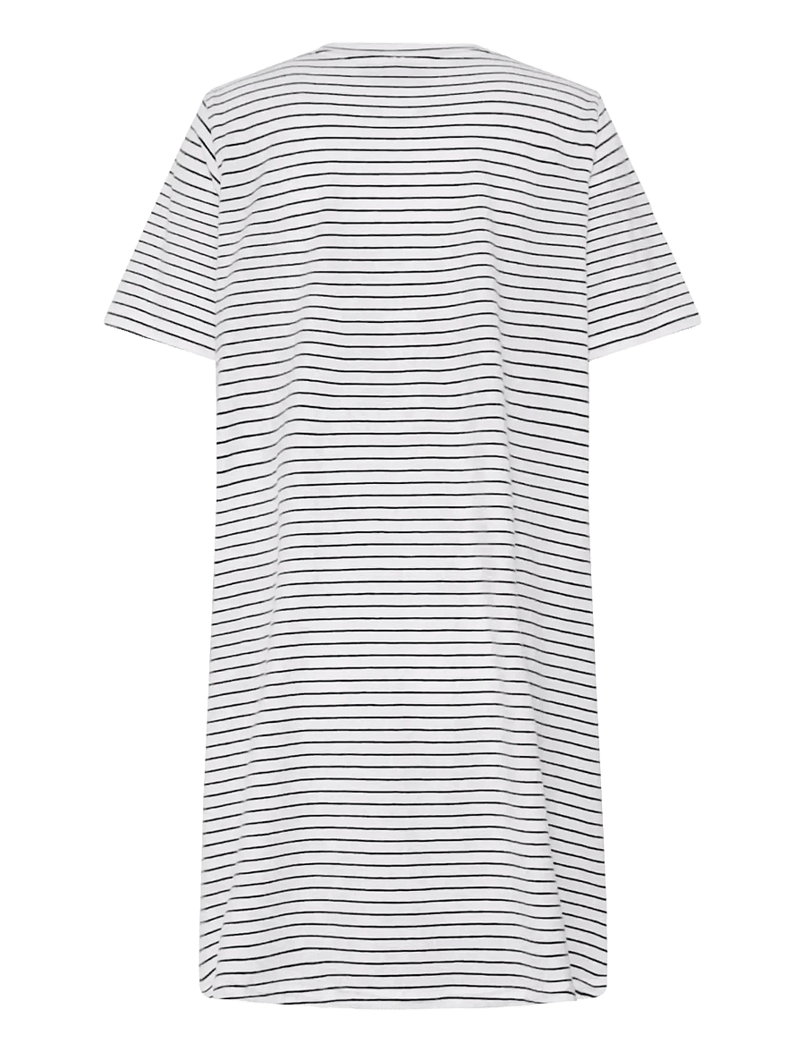 Fransa - FRFEBA DR 1 - vabaaja kleidid - white w. black stripe - 2