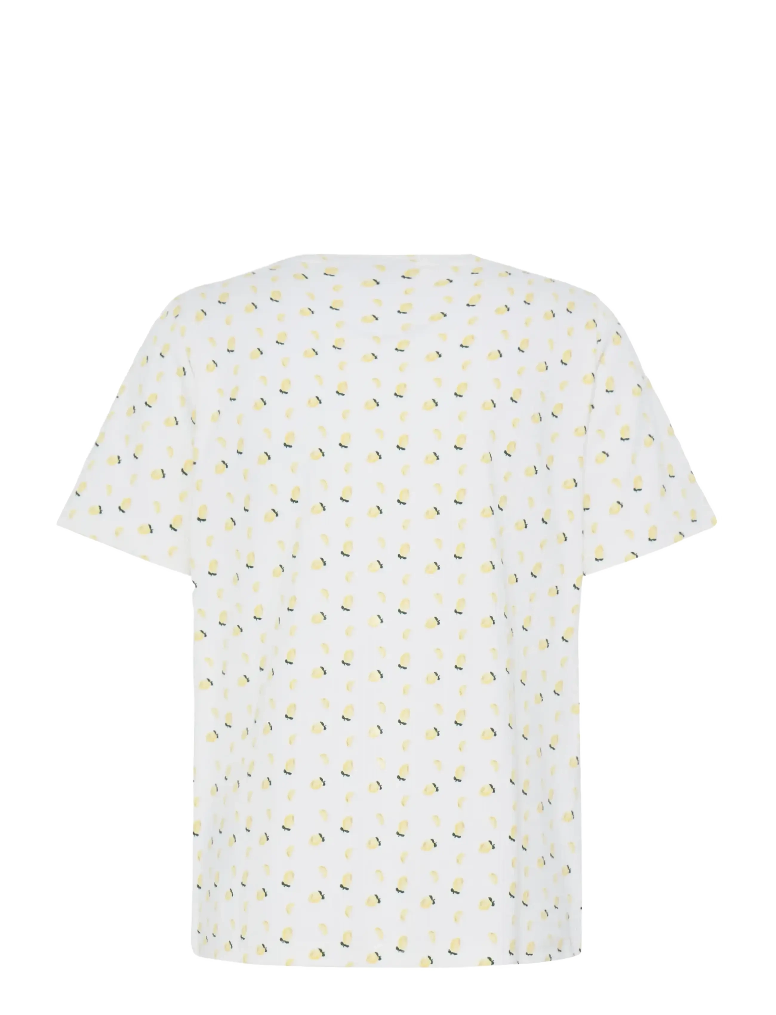 Fransa - FRTESS TEE 1 - t-shirts - pastel yellow lemon - 2