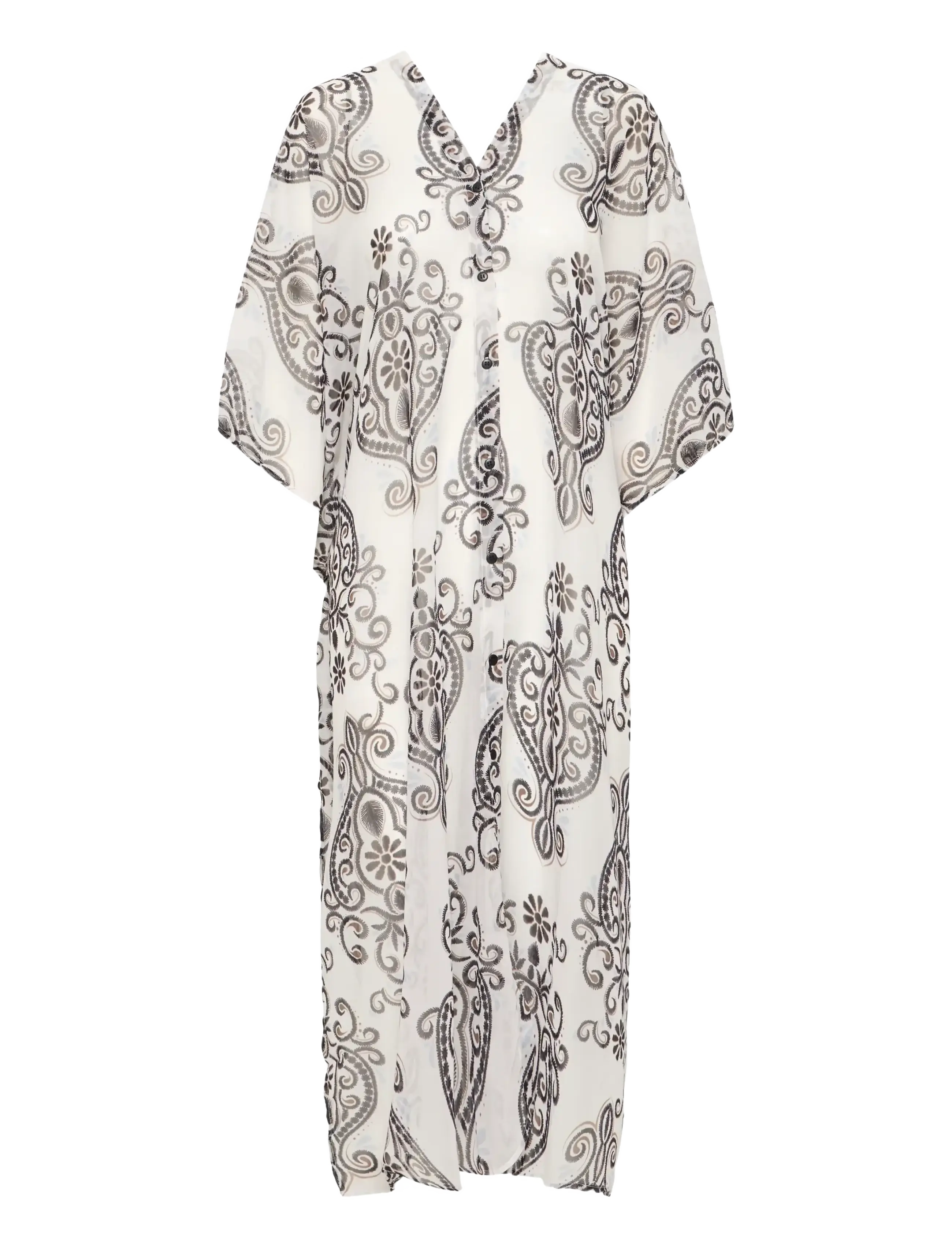 FRANSA Frnatala Kaftan 1 Weiß - One Size - Damen