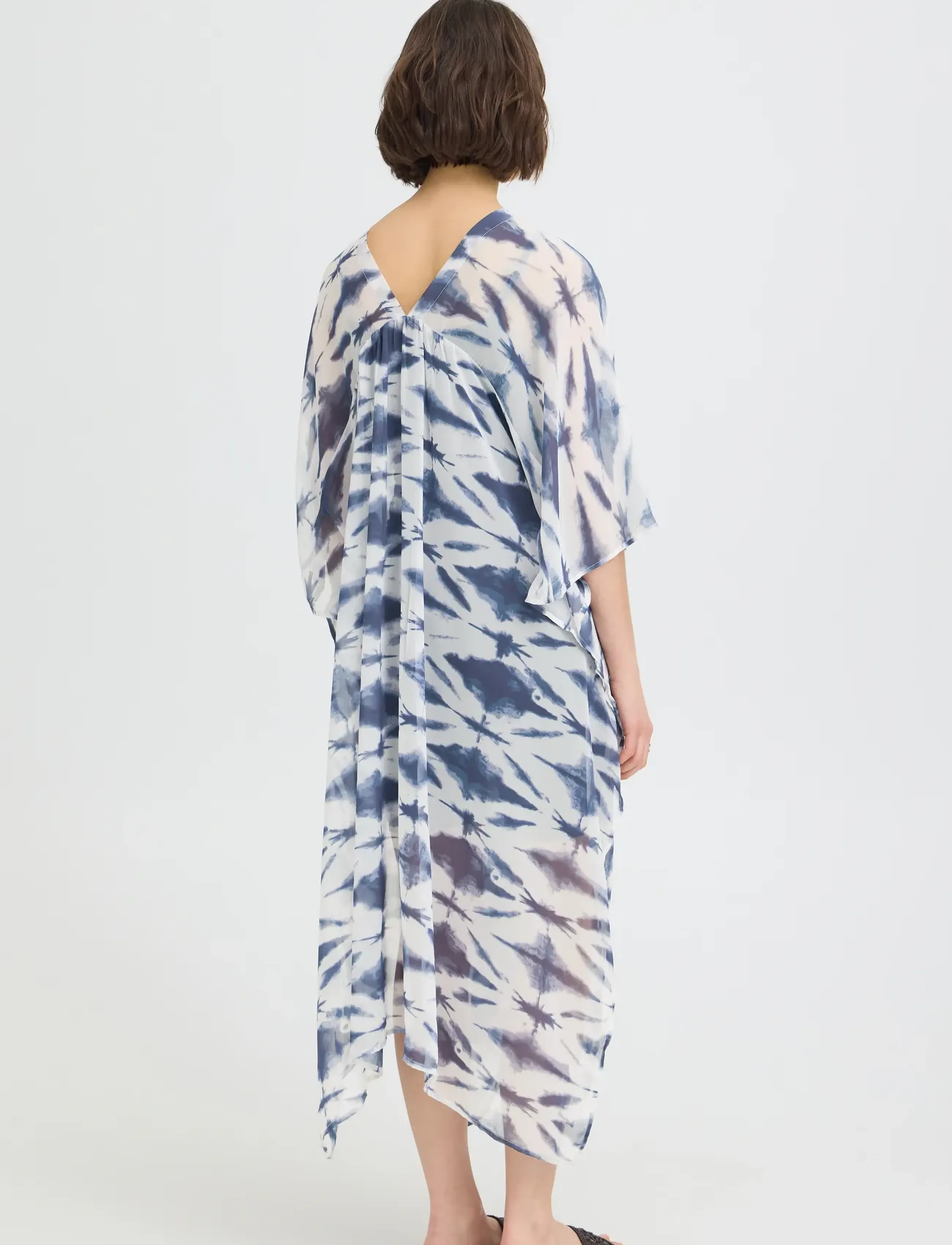 Fransa - FRNATALA KAFTAN 1 - laveste priser - neuvean navy tie dye - 4