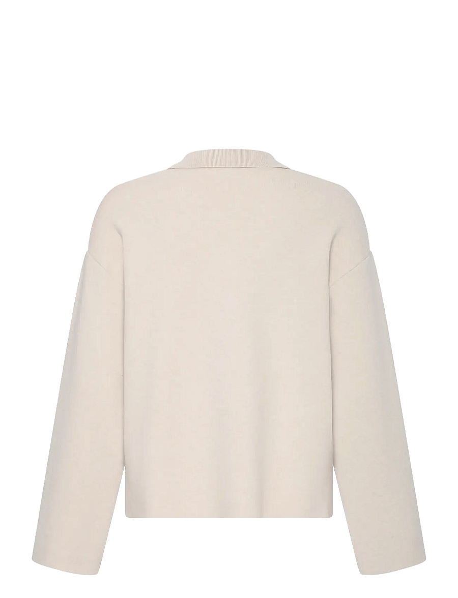 Fransa - FRVIOLETA PU 1 - kampsunid - oatmeal melange - 2