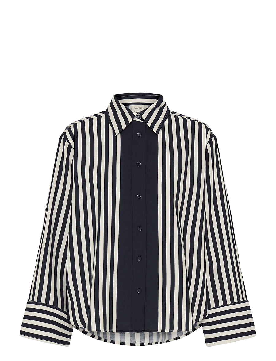 Fransa - FRALDAY SH 1 - salute whisper white stripe - 1