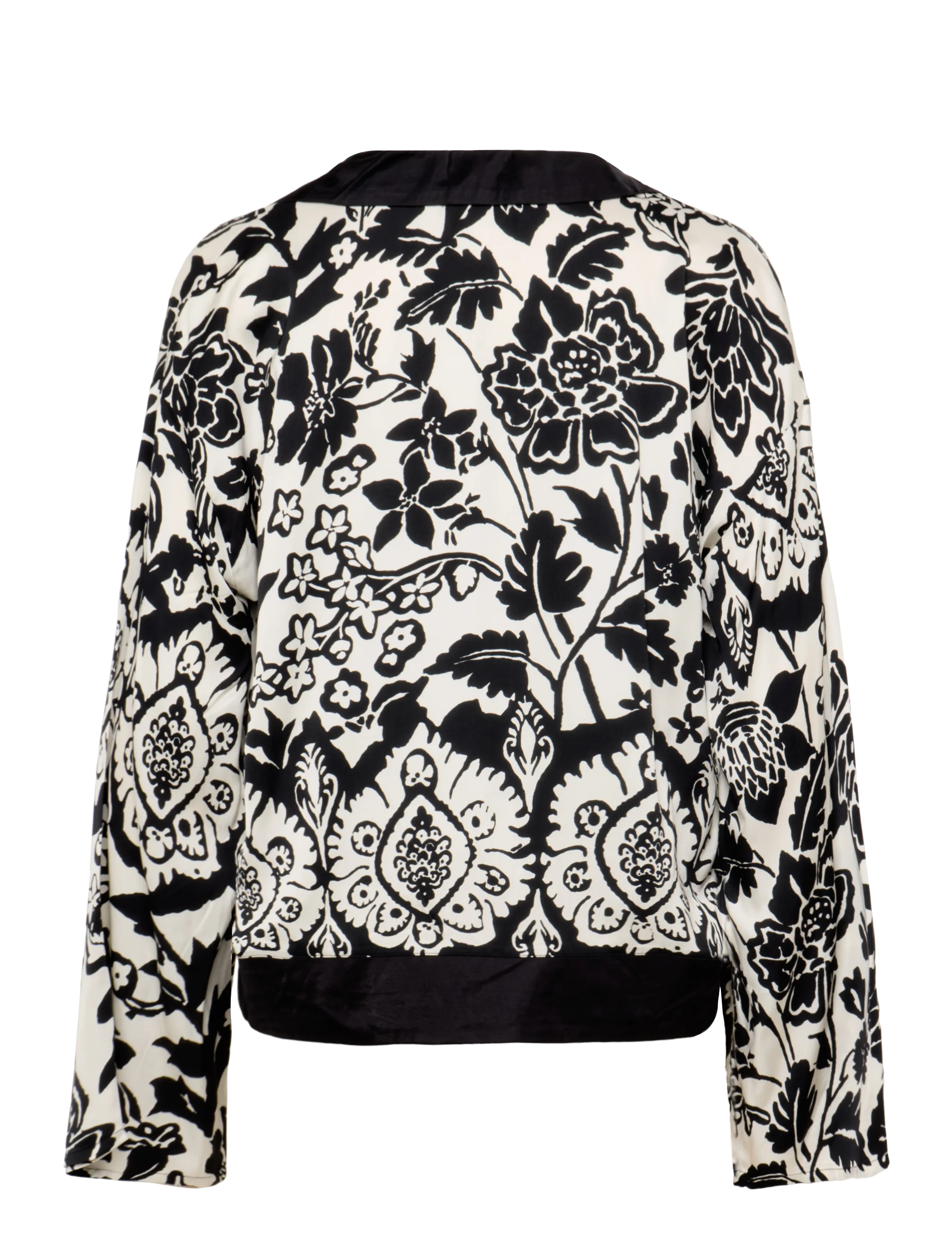 Fransa - FRLOTTI BL 1 - long sleeved blouses - pumicestone black - 2