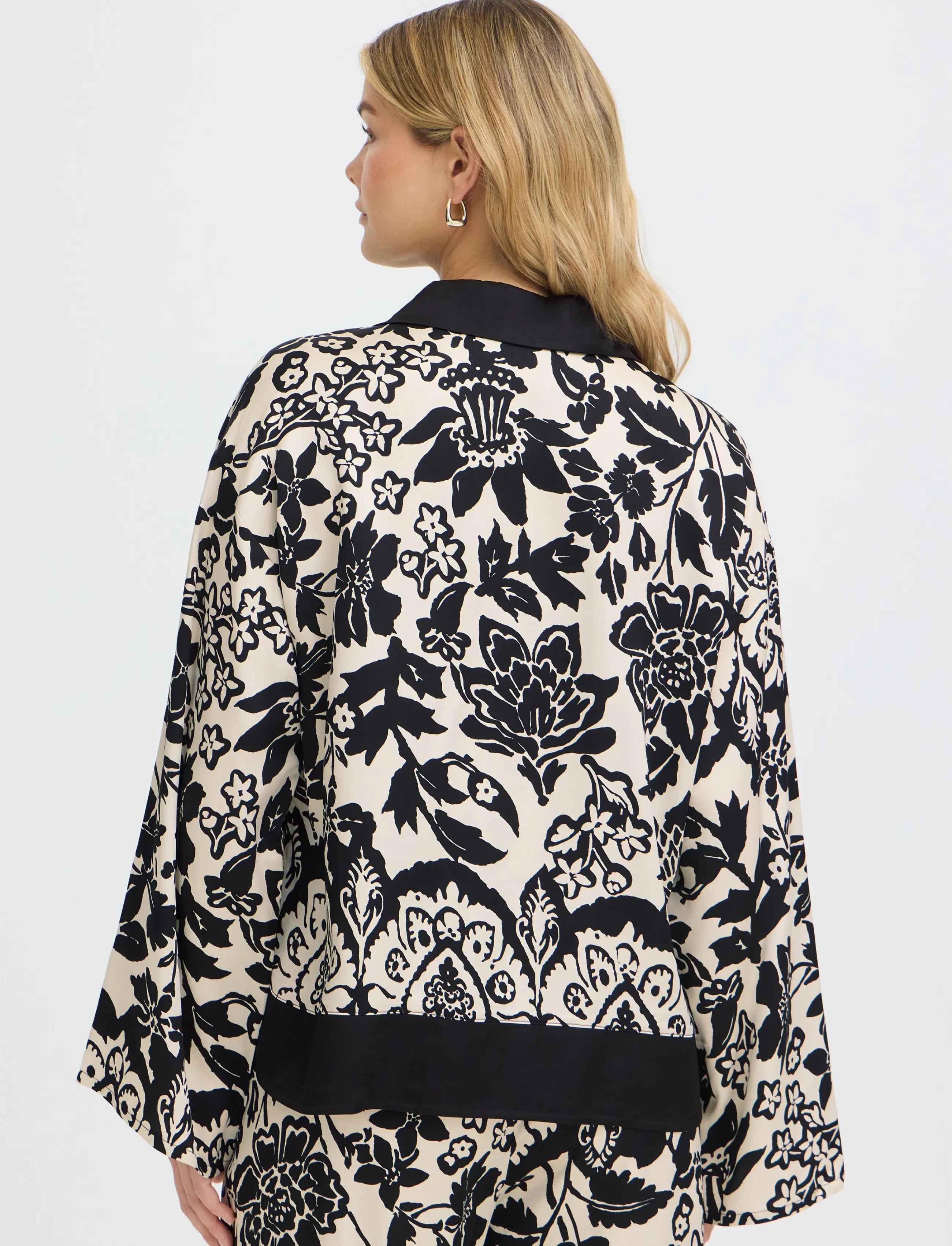Fransa - FRLOTTI BL 1 - långärmade blusar - pumicestone black - 3