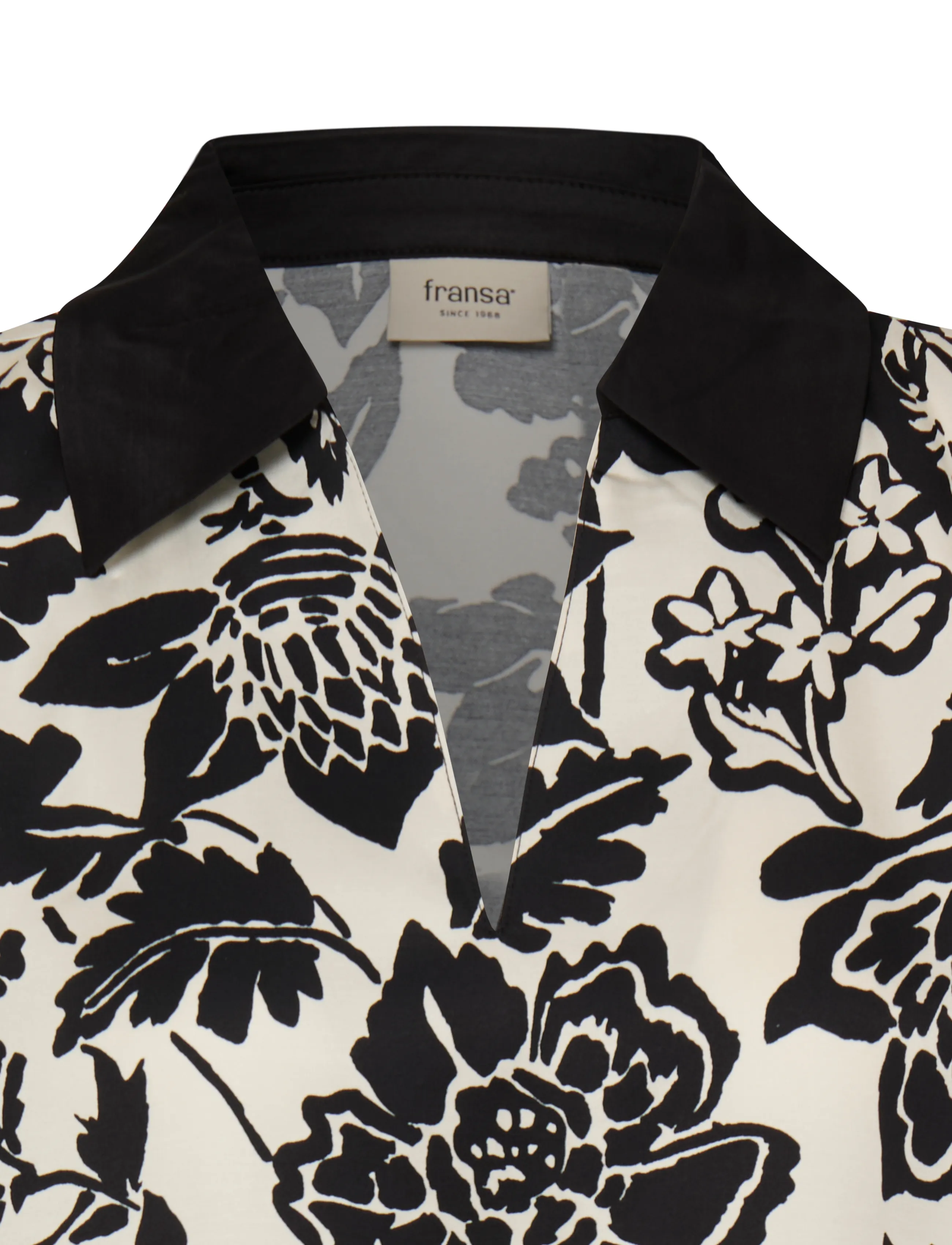 Fransa - FRLOTTI BL 1 - långärmade blusar - pumicestone black - 5
