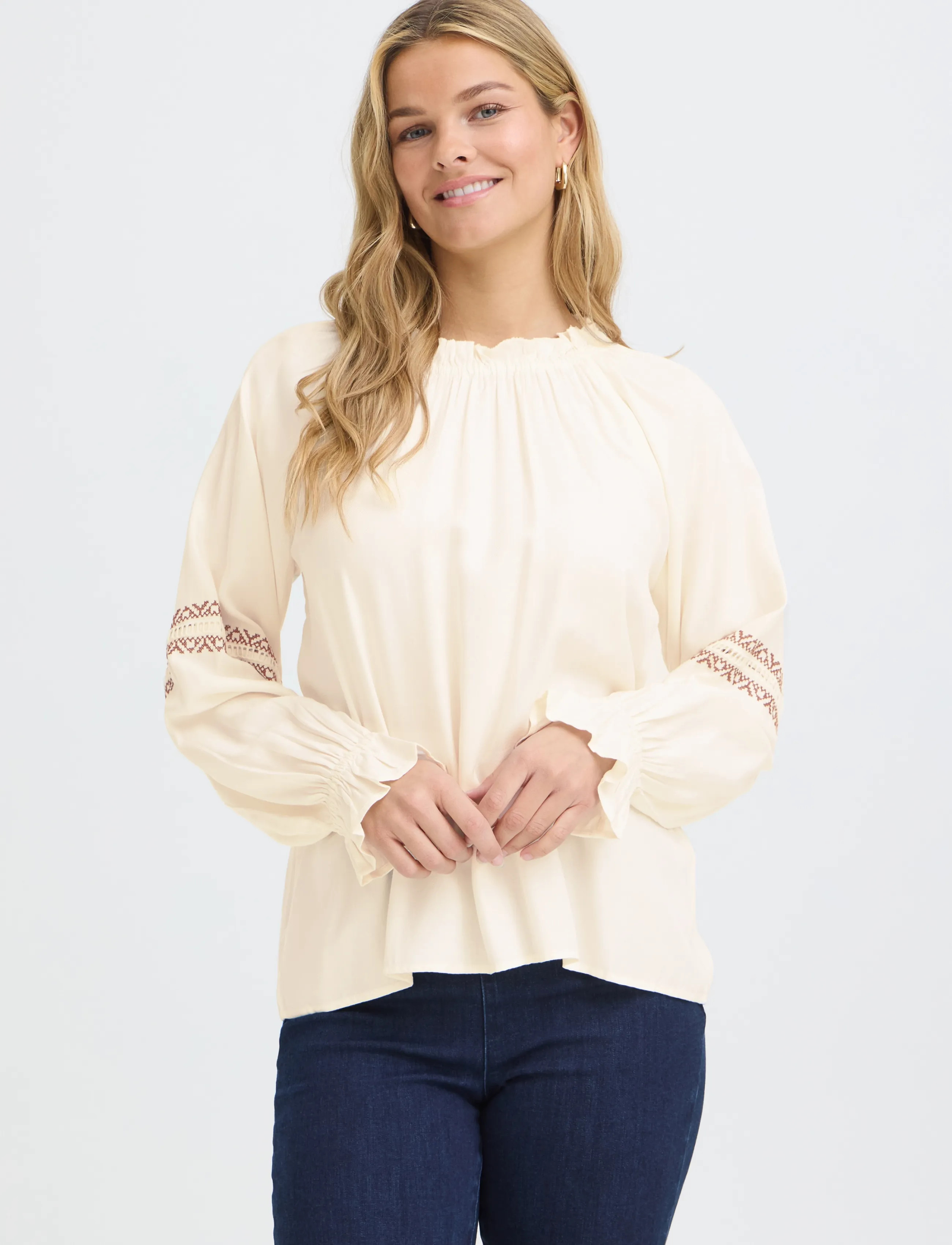 Fransa - FRHELENE BL 2 - whisper white - 3