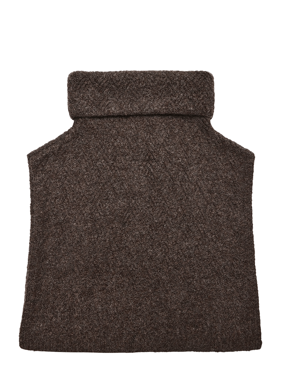 Fransa - FRNETTY COLLAR 1 - rain drum melange - 1