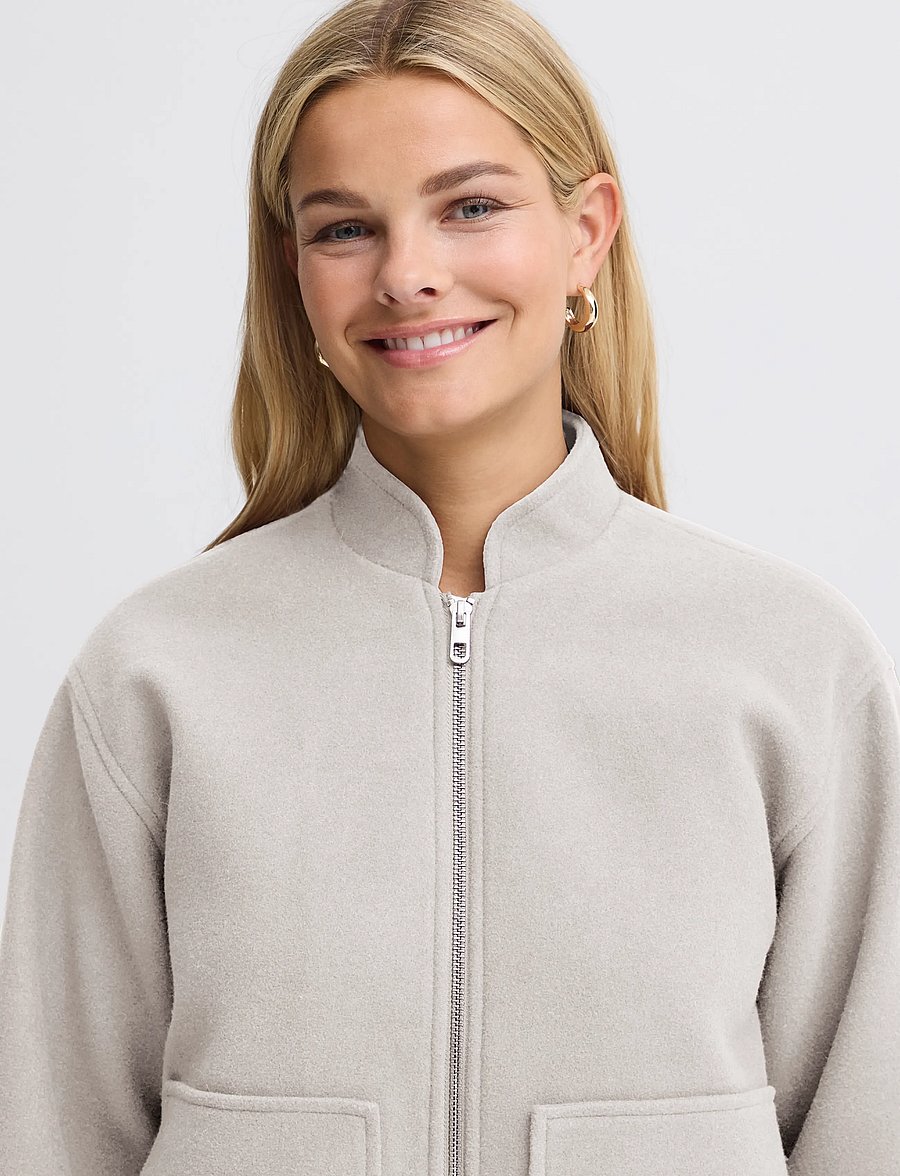 Fransa - FRJOA JA 2 - utilityjackor - oatmeal melange - 5