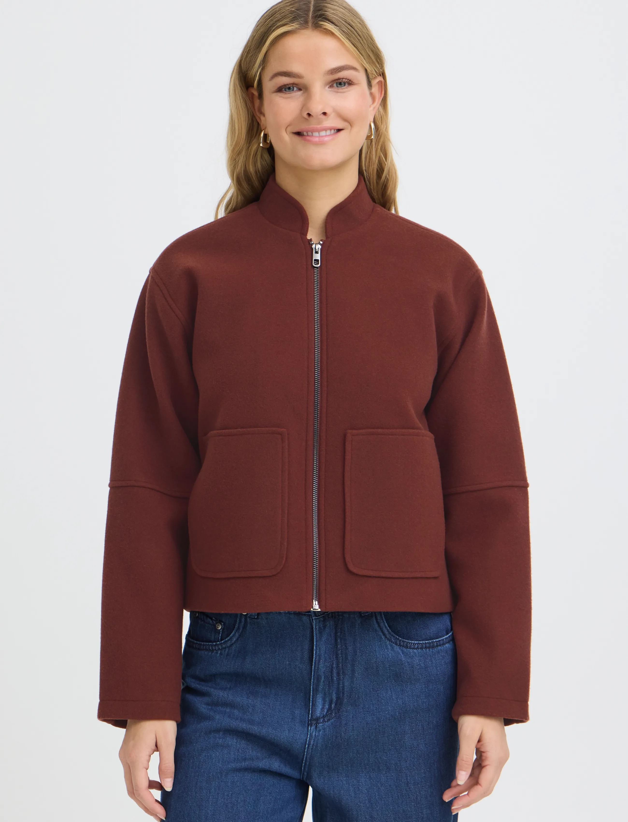 Fransa - FRJOA JA 2 - utility jackets - rum raisin melange - 3