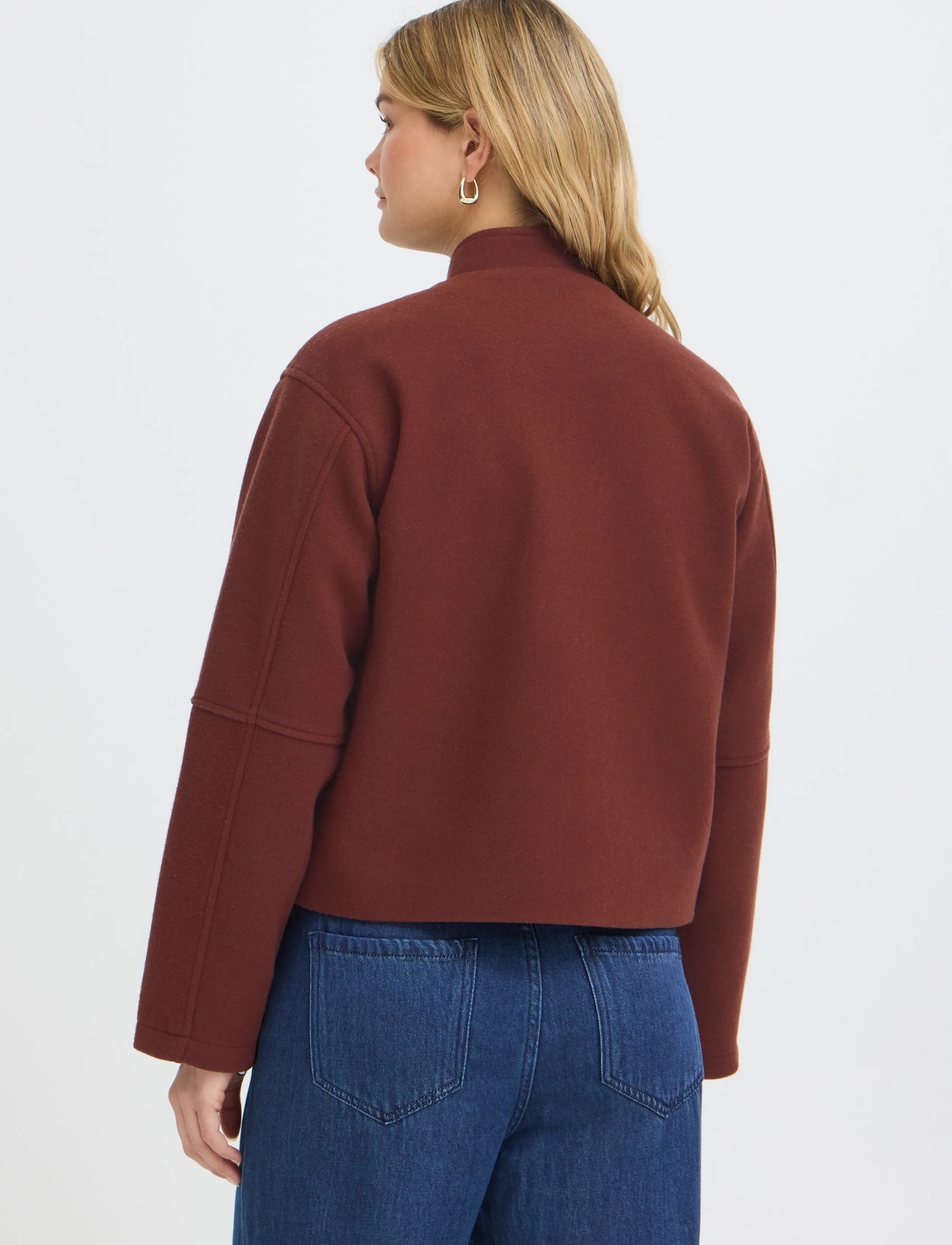 Fransa - FRJOA JA 2 - utility jackets - rum raisin melange - 4