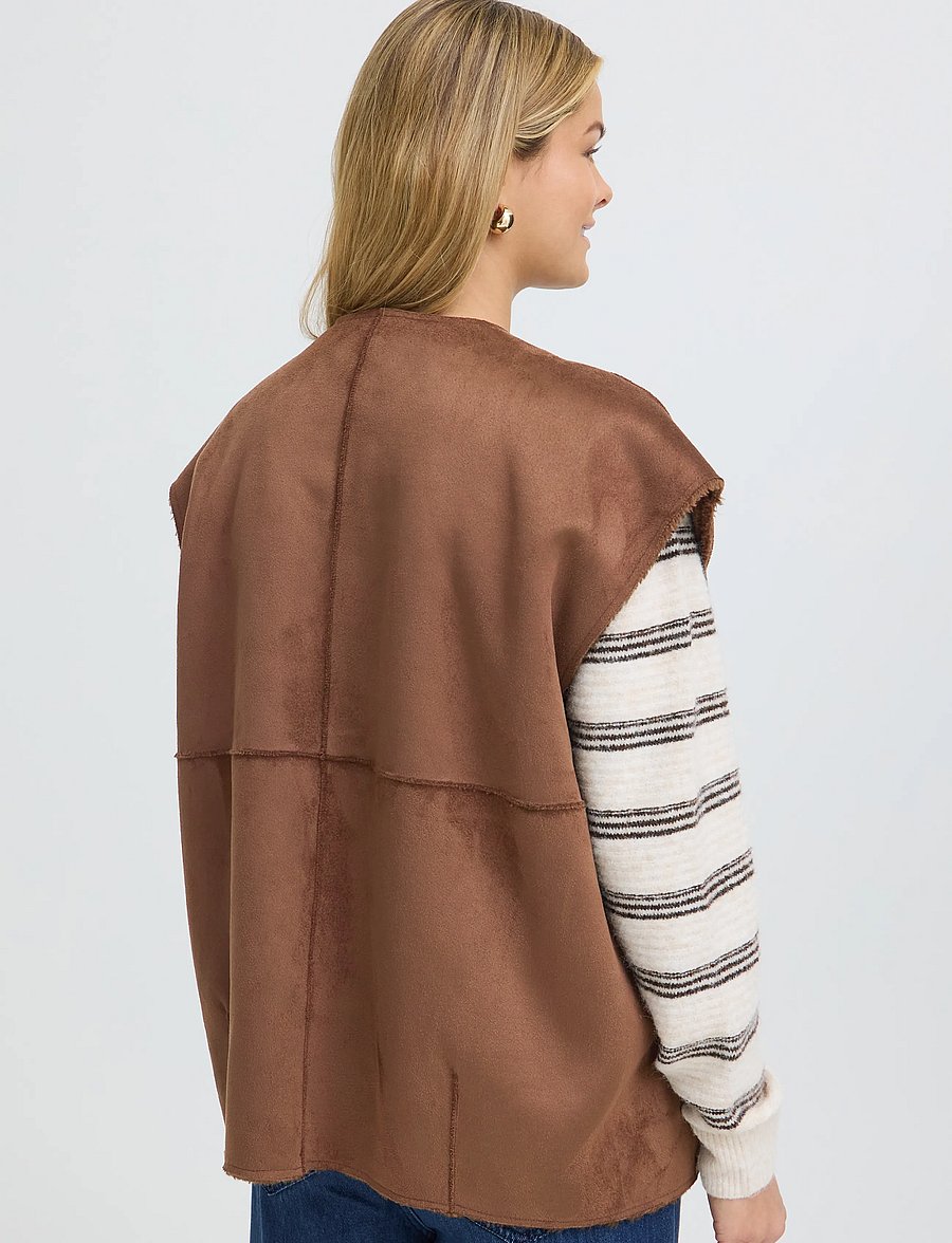 Fransa - FRALIZZA WA 1 - fleece- und teddy-westen - rain drum - 4