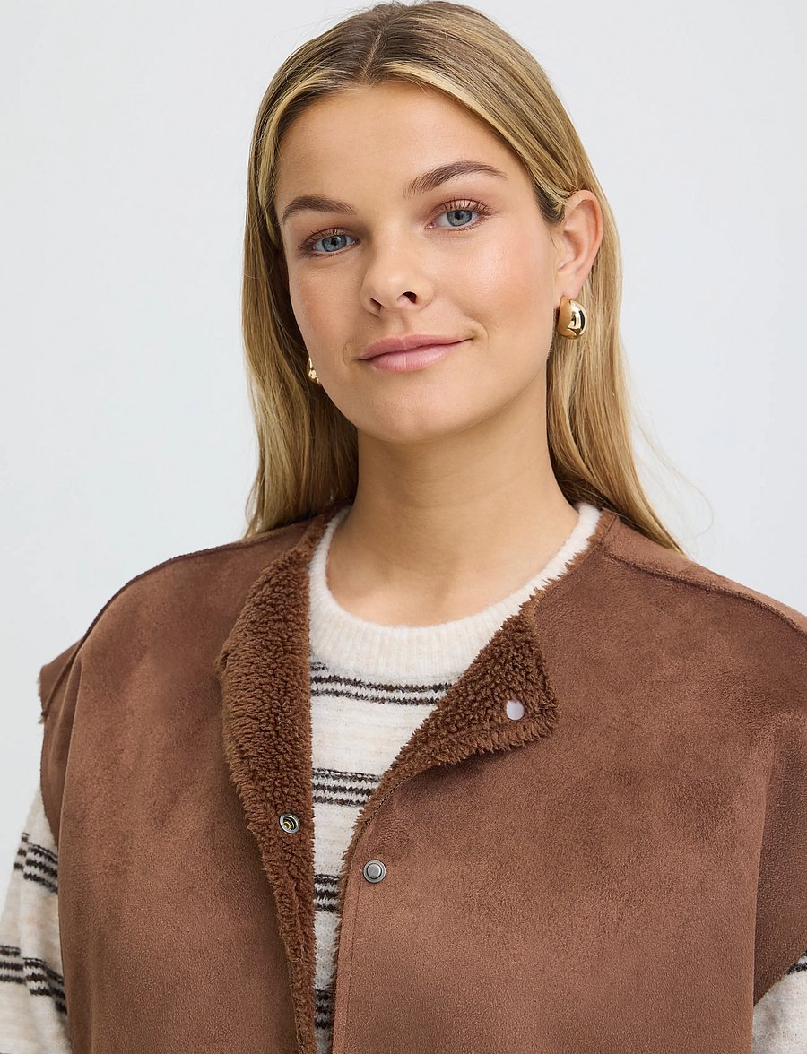 Fransa - FRALIZZA WA 1 - fleece- und teddy-westen - rain drum - 5