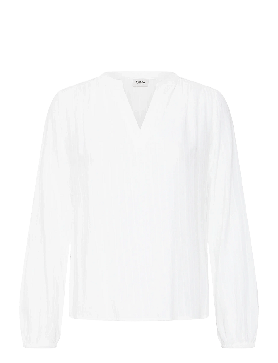 Fransa - FRPAULANA BL 1 - langärmelige blusen - blanc de blanc - 1