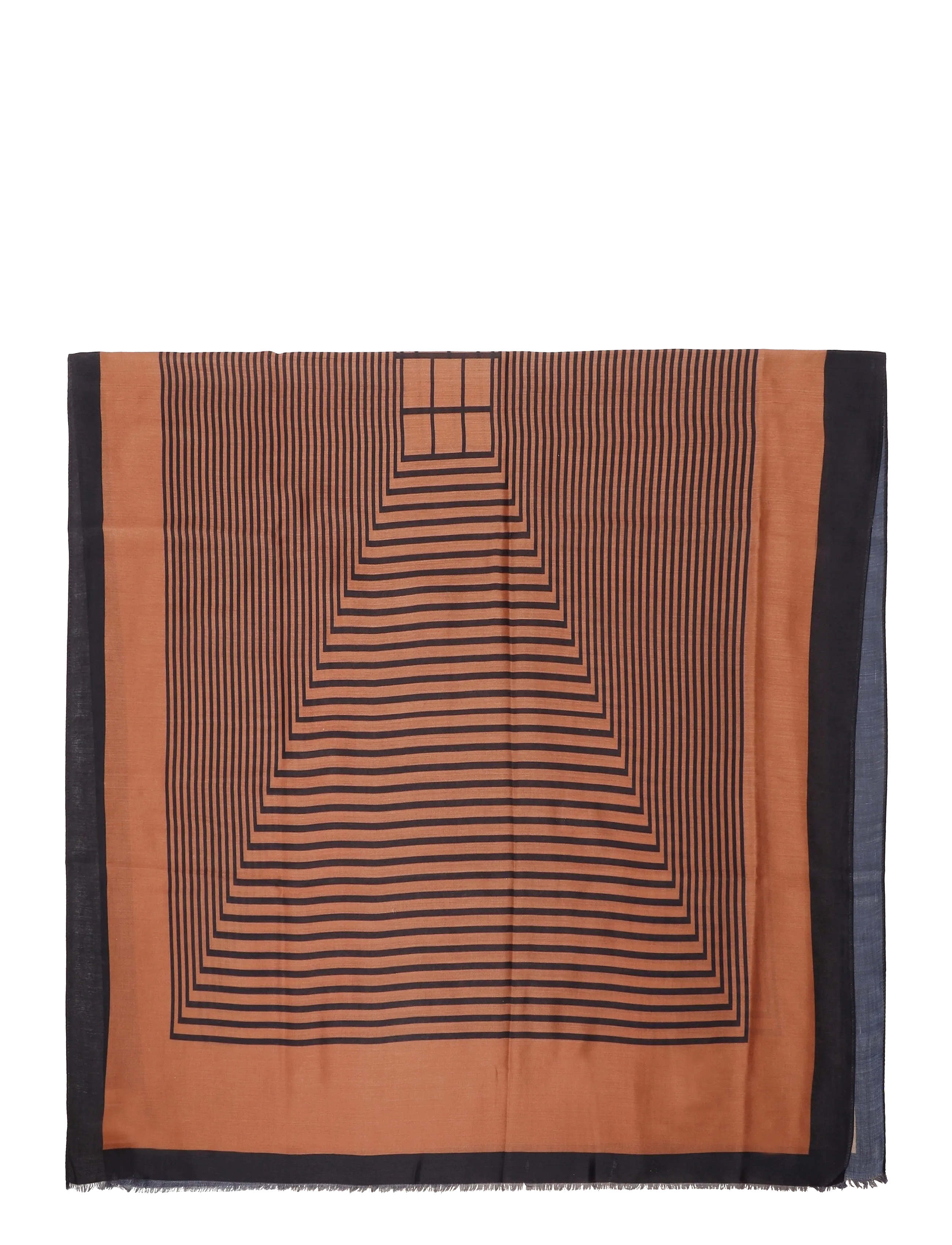 Fransa - FRJILLA SCARF 1 - lightweight scarves - tobacco w meteorite - 1